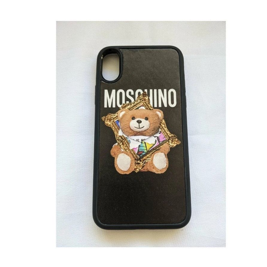 Moschino SS20 Moschino Couture Jeremy Scott TEDDY BEAR IN CASE iPhone Size ONE SIZE - 6 Thumbnail