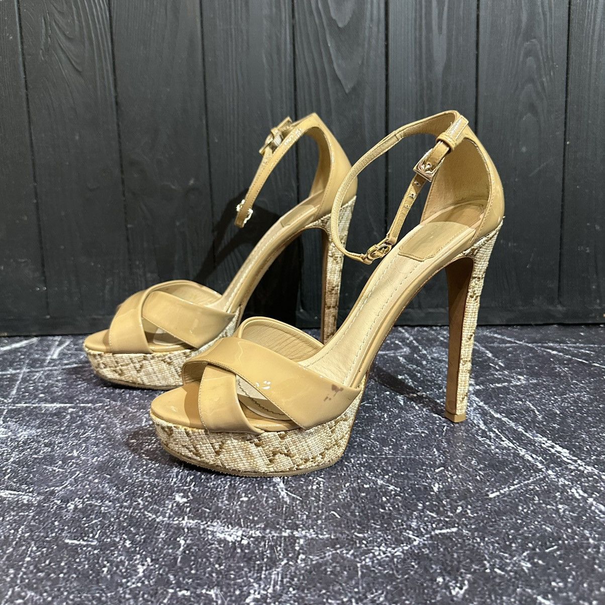 Dior Christian Dior women’s patent leather Heels size 39 Size US 9 / IT 39 - 3 Thumbnail