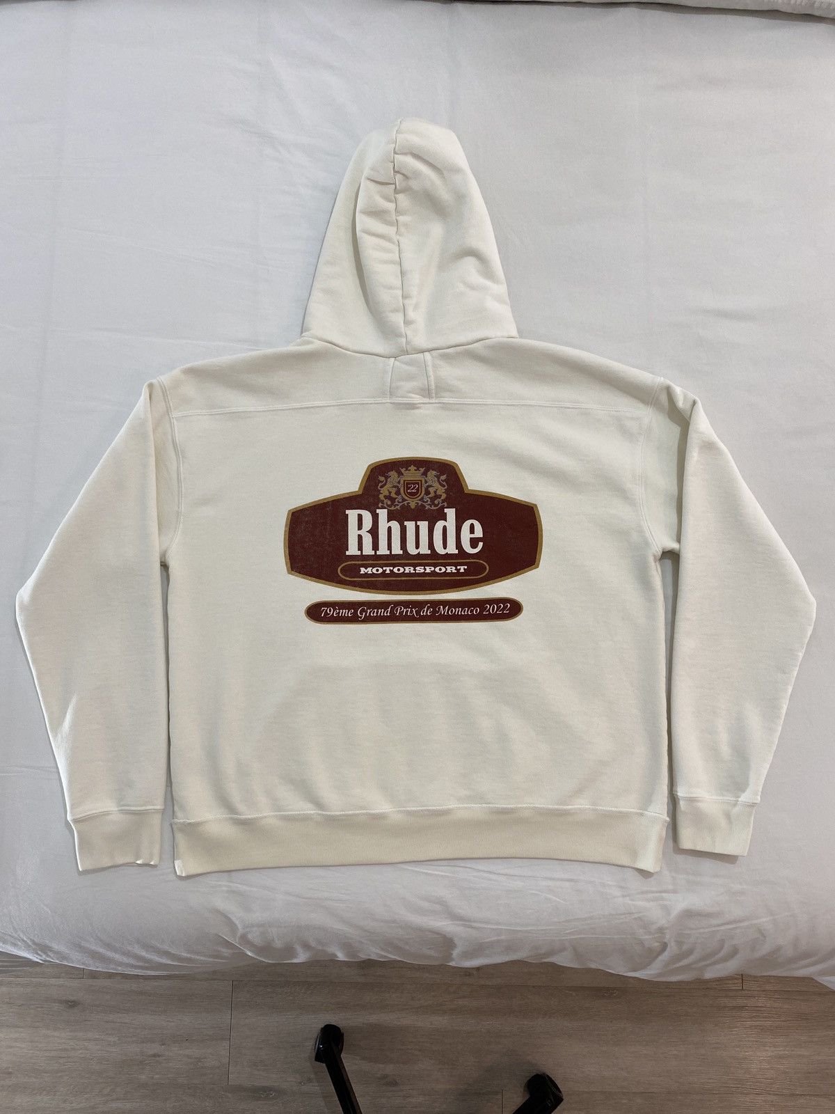 Rhude Rhude Racing Crest Motorsport Grand Prix Monaco 2022 Hoodie Size US XL / EU 56 / 4 - 1 Thumbnail