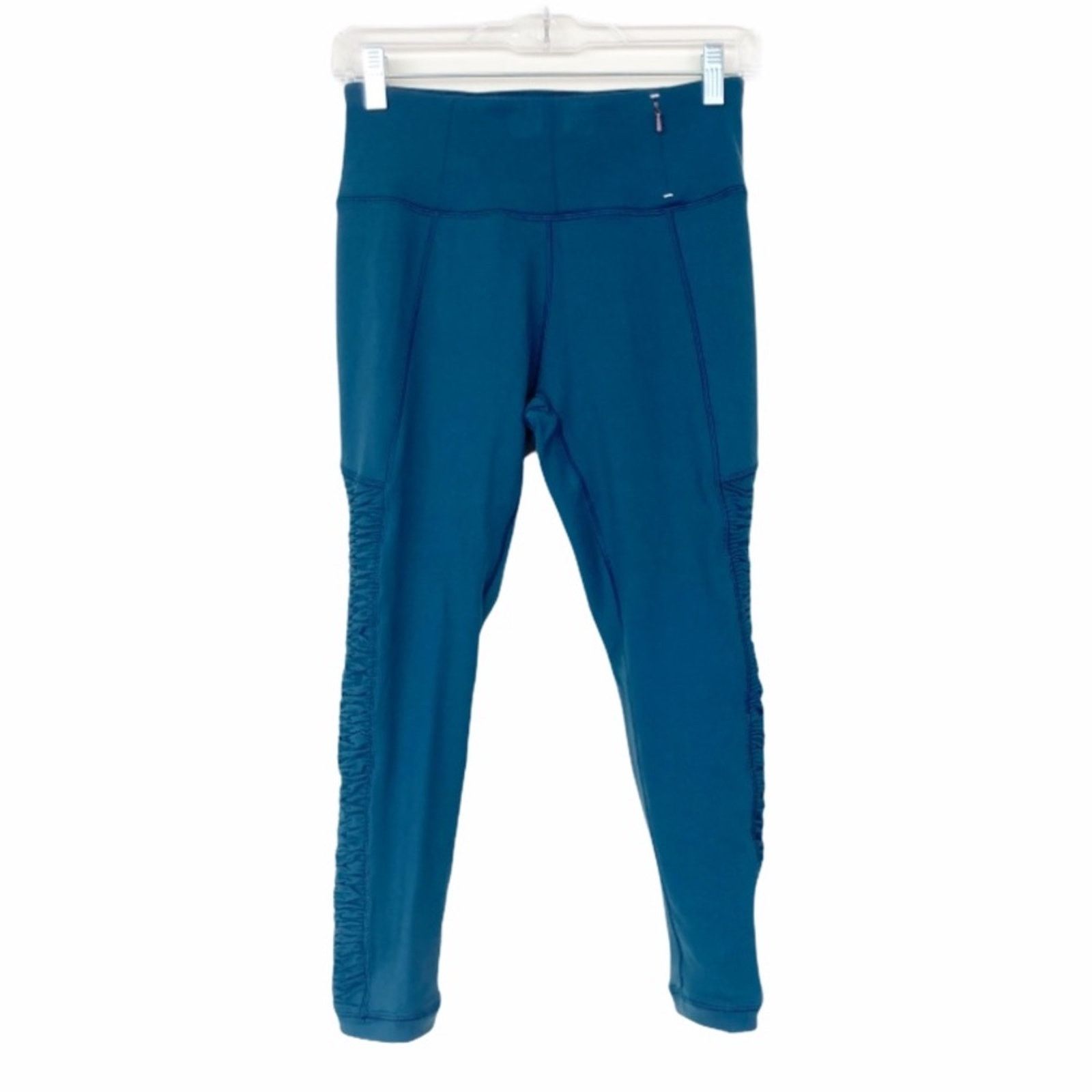 Other Calia Carrie Underwood Teal Ruffle Leggings Sz S Size 27" / US 4 / IT 40 - 1 Thumbnail
