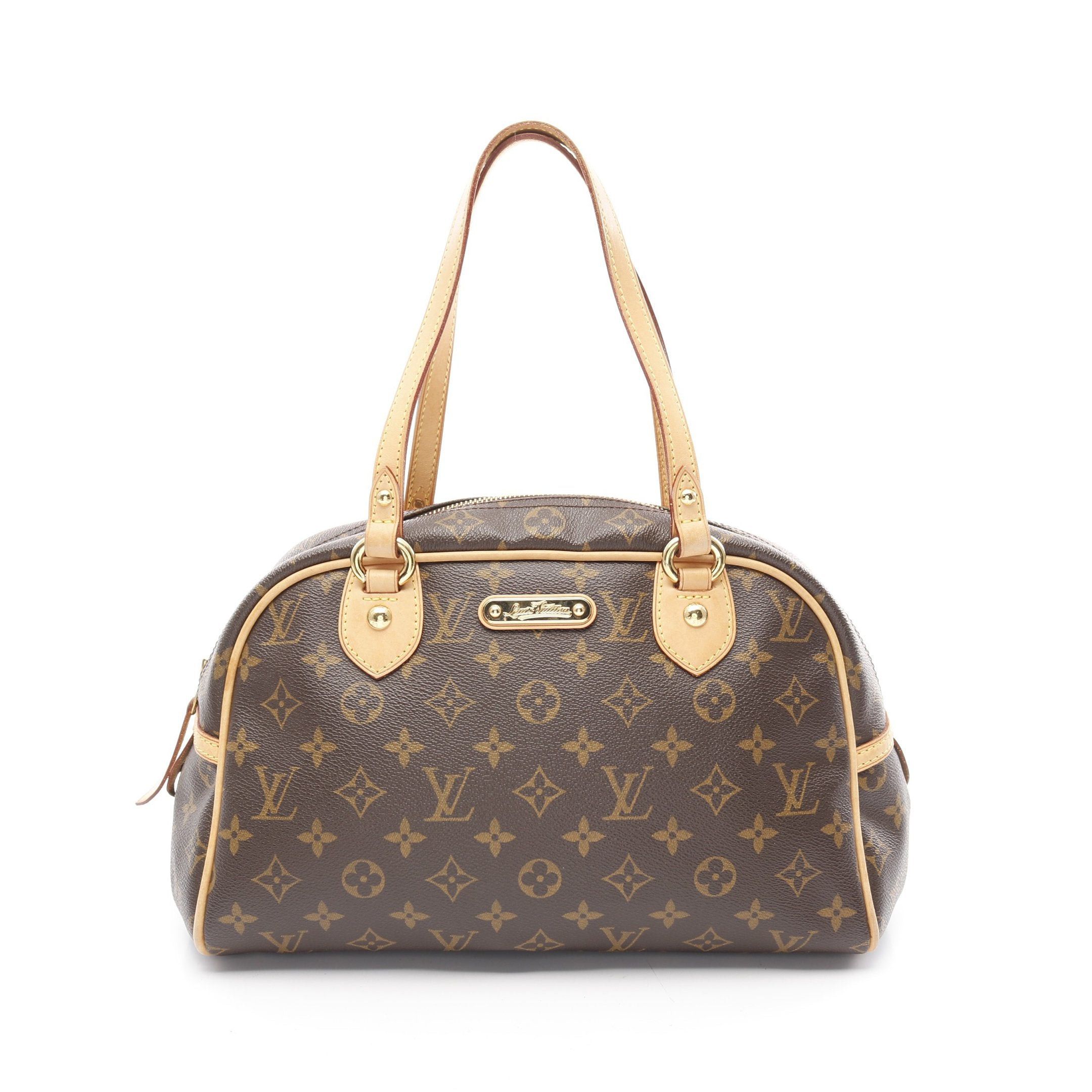 Louis Vuitton Louis Vuitton Montorgueil Pm Monogram Shoulder Bag Leather Brown Size ONE SIZE - 1 Thumbnail