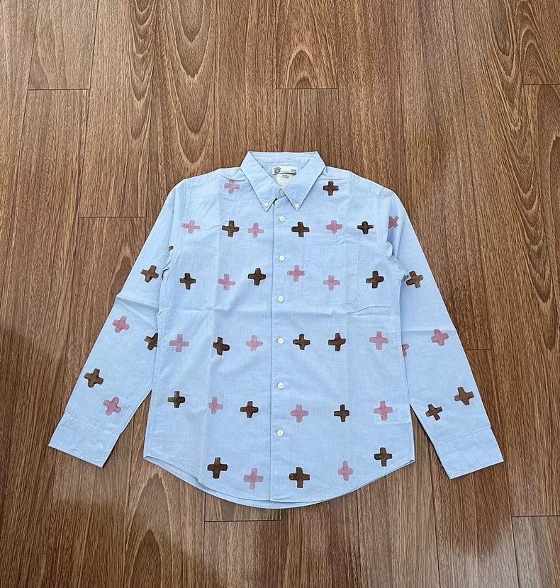 Visvim VISVIM AMDO N.D. Long Sleeve Shirt Size US S / EU 44-46 / 1 - 1 Thumbnail
