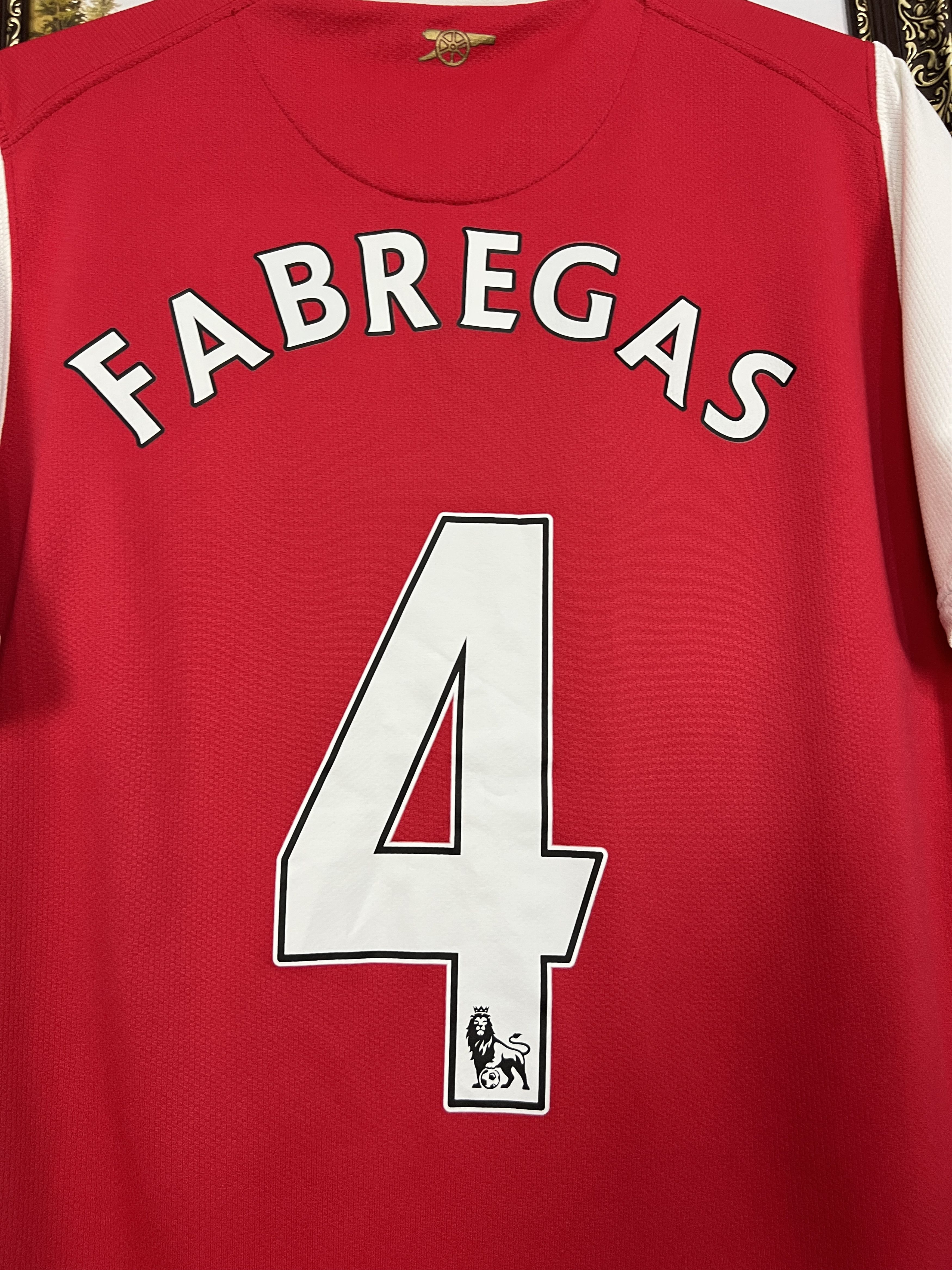 Nike Arsenal Home football shirt 2006 Soccer #4 Fabregas Jersey Size US S / EU 44-46 / 1 - 9 Thumbnail