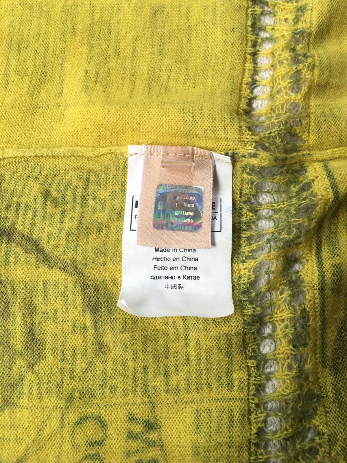 John Galliano John Galliano newspaper Size US XS / EU 42 / 0 - 8 Thumbnail