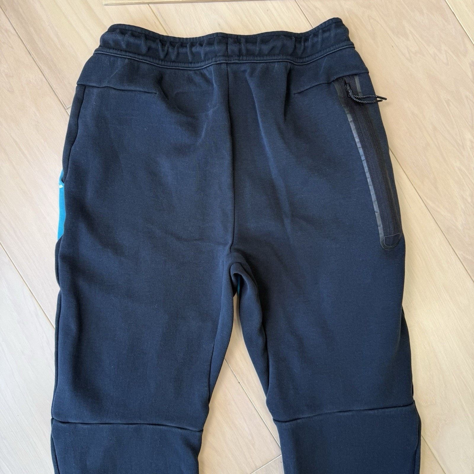 Nike Nike Tech Fleece Joggers Small Black Blue Sweatpants Size US 27 - 9 Thumbnail