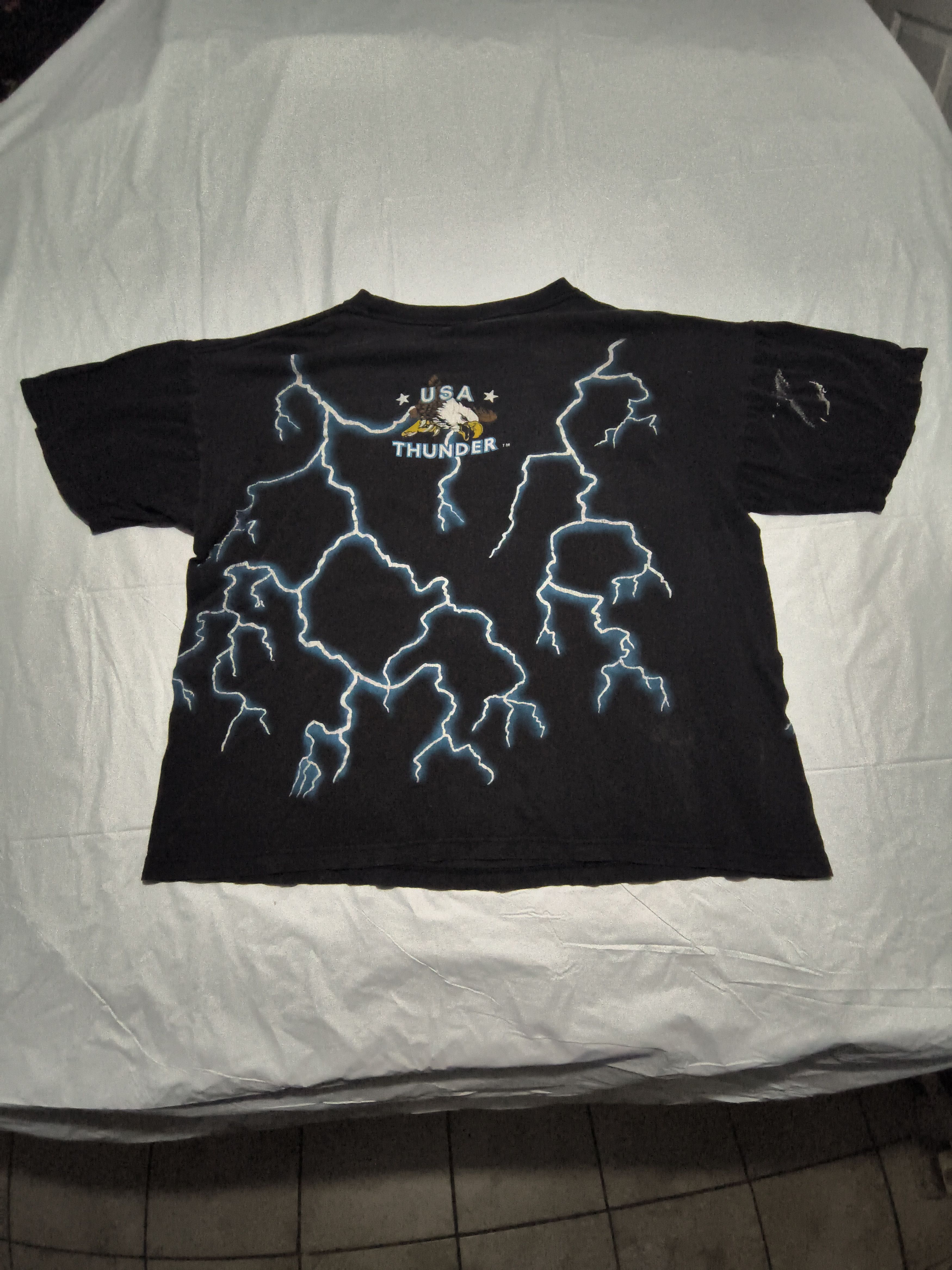 Other 90s American thunder unicorn lightning shirt Size US S / EU 44-46 / 1 - 6 Thumbnail