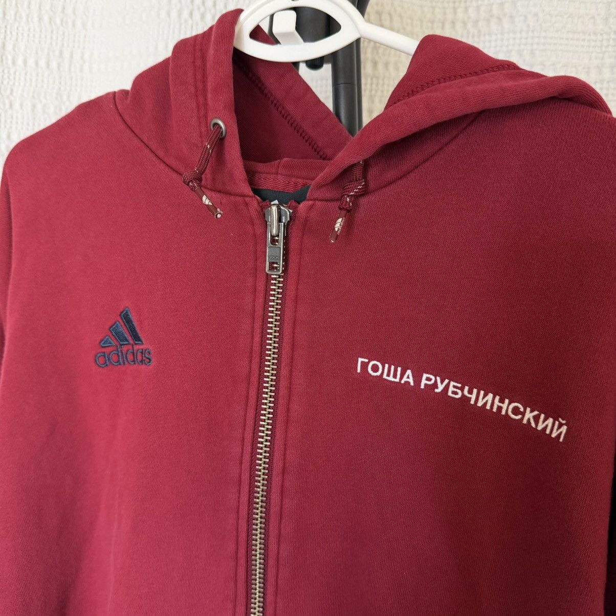 Adidas × Gosha Rubchinskiy Gosha x Adidas Red Zip Up Hoodie Size US S / EU 44-46 / 1 - 3 Thumbnail