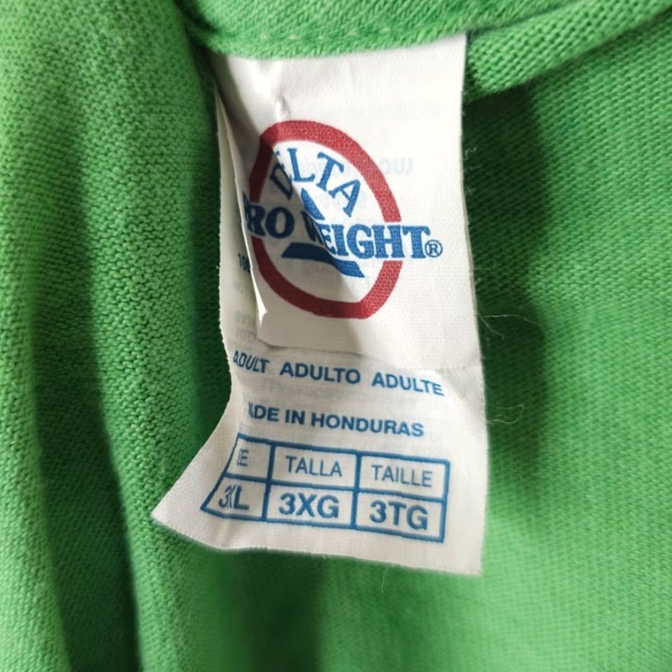 Delta Carnival Cruise T Shirt Mens 3XL Green Palm Trees Down Time All The Time delta Size US XXL / EU 58 / 5 - 5 Thumbnail