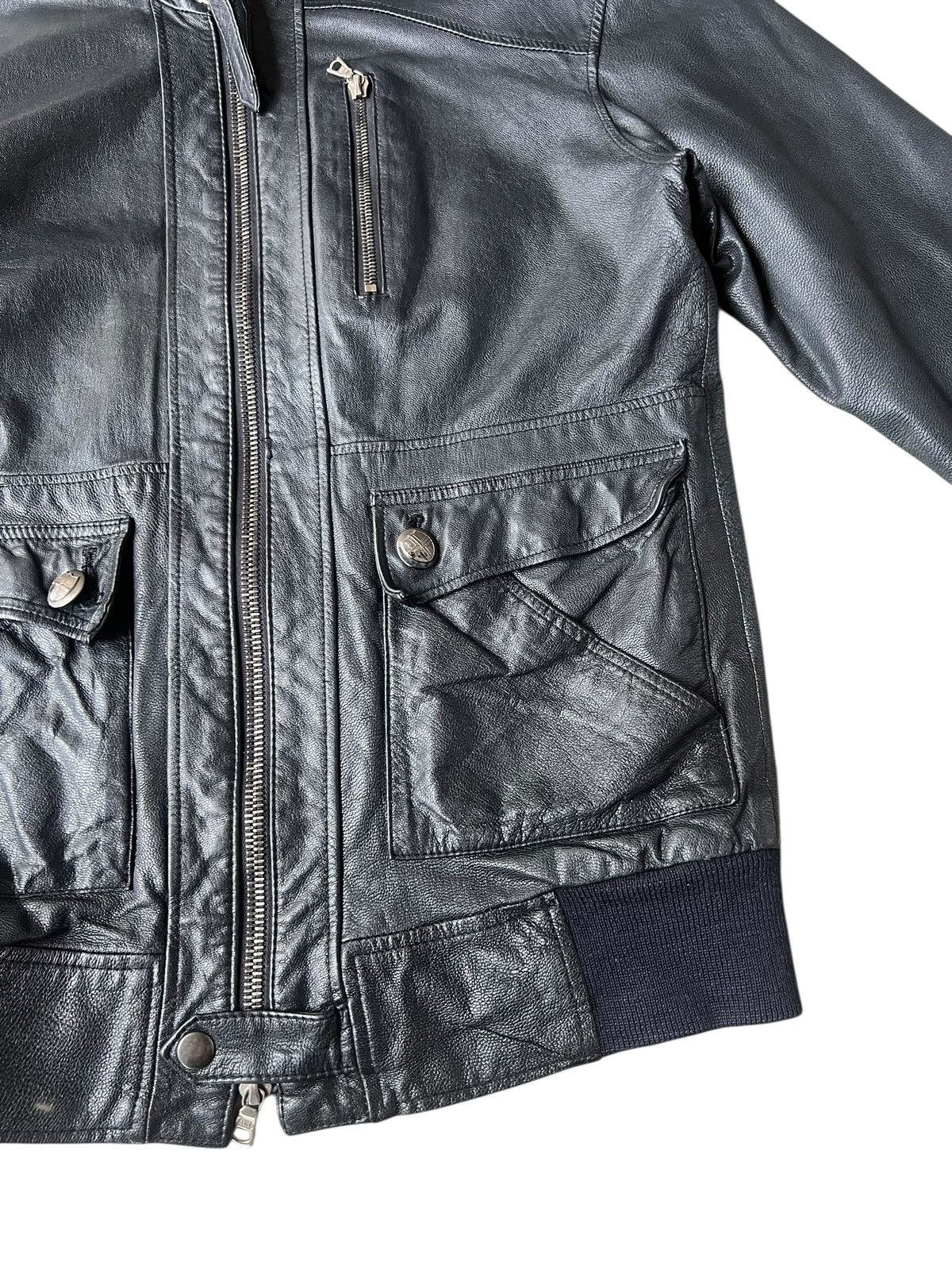 Schlussel Advantage Circle Japan Sheep Leather Blouson Jacket Size US M / EU 48-50 / 2 - 10 Thumbnail