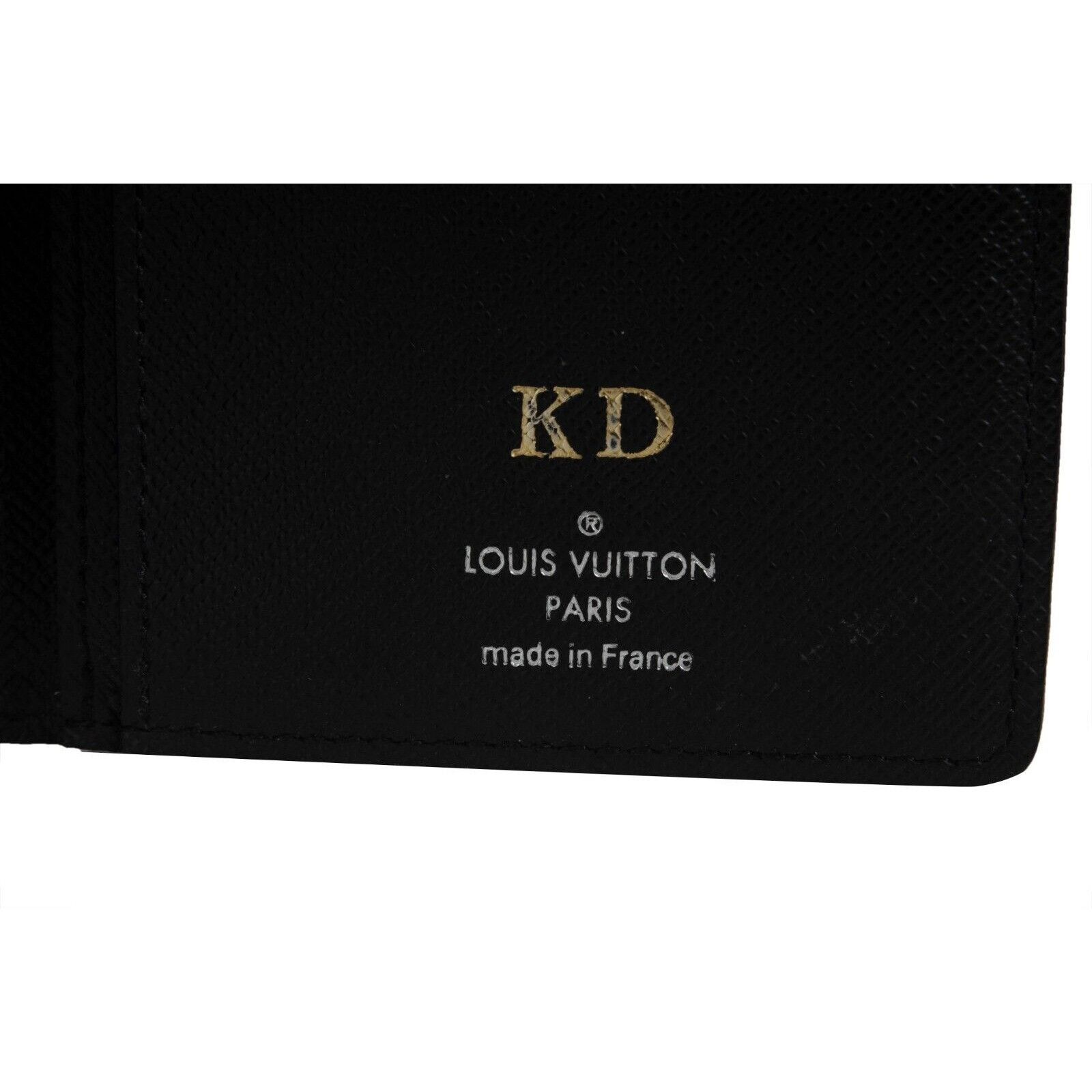 Louis Vuitton Brazza Long Wallet Black Damier Graphite 16 Canvas - 02347 Size ONE SIZE - 5 Thumbnail