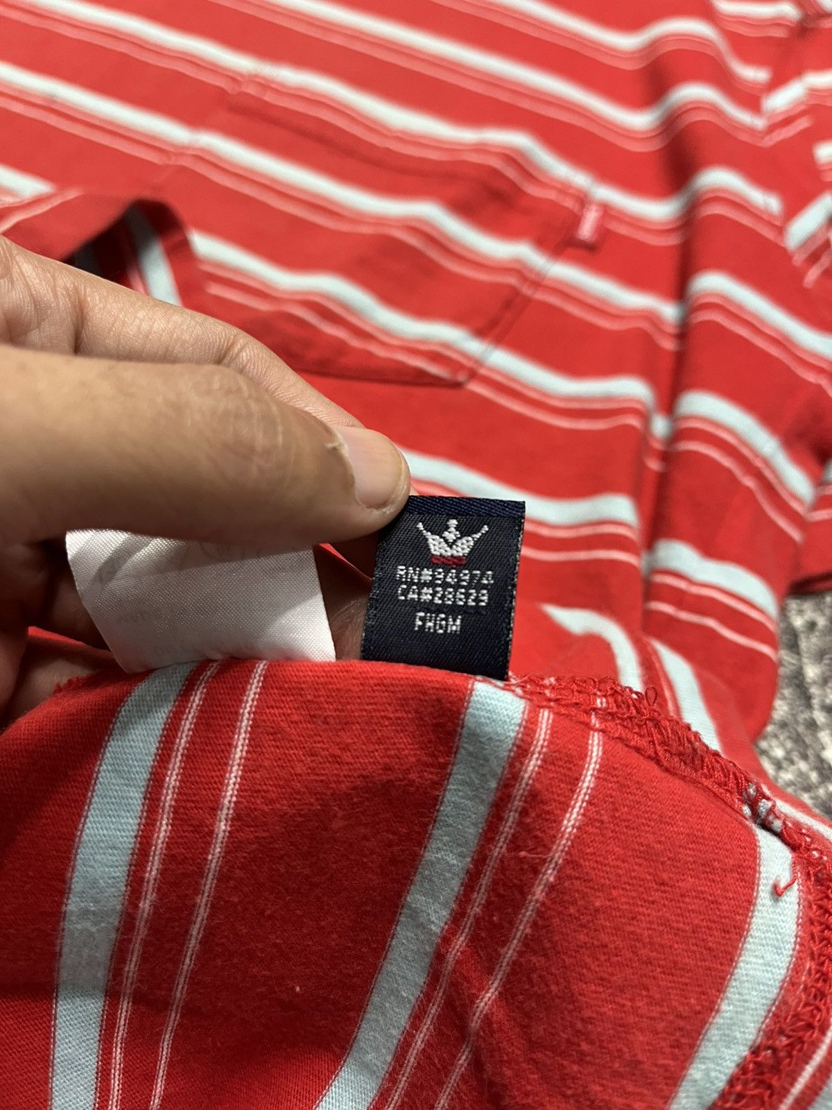 Stussy Stussy Stripe Pocket T-Shirts Size US XXL / EU 58 / 5 - 5 Thumbnail