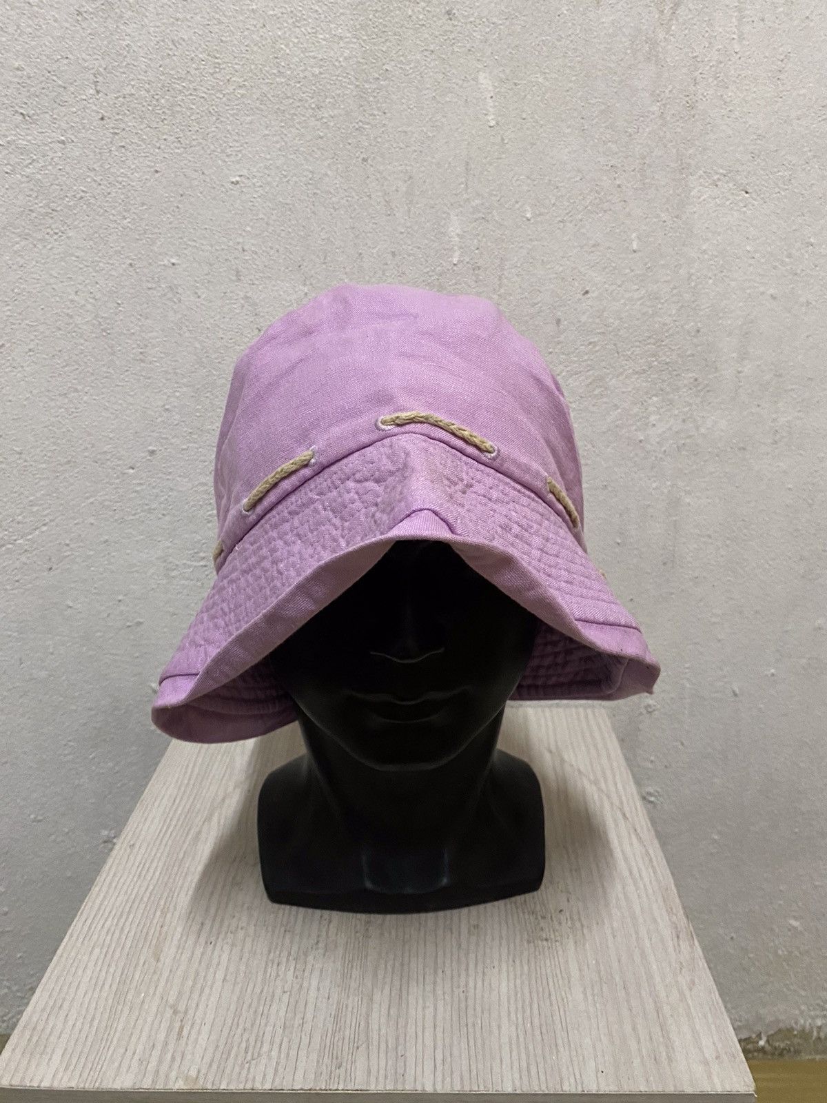 Japanese Brand Japanese Brand Chubby Pucks Plain Bucket Hat Size ONE SIZE - 2 Thumbnail