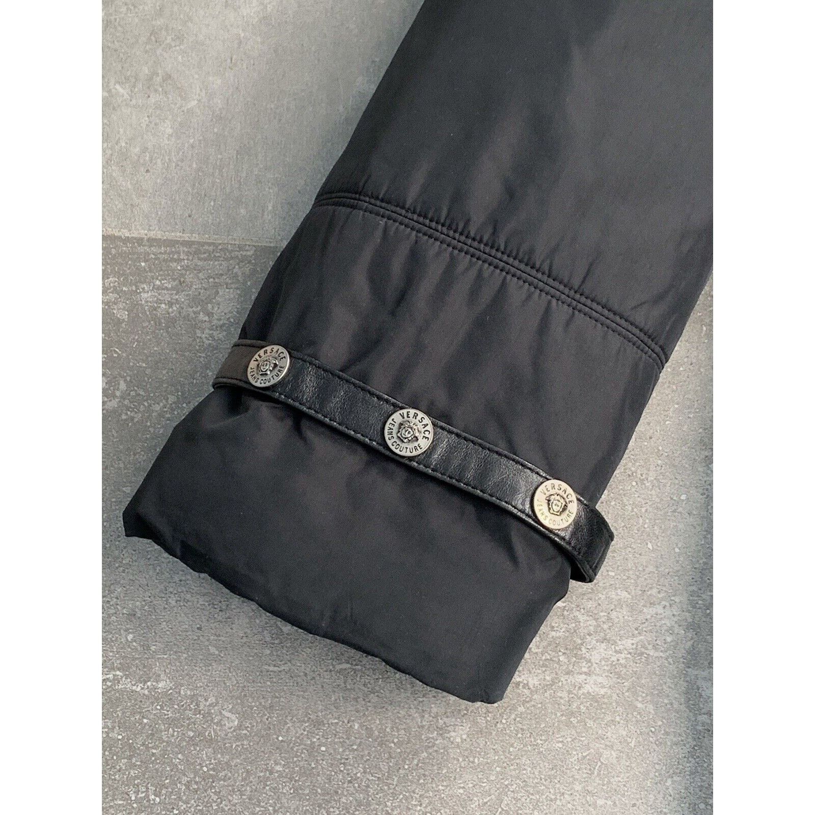Versace Jeans Couture Women's VERSACE Medusa LEATHER TRIM Long Parka Jacket Coat M Size M / US 6-8 / IT 42-44 - 8 Thumbnail