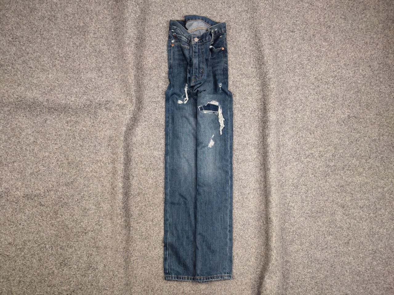 Levi's Levis 510 Distressed Denim Jeans Vintage USA Style Size US 36 / EU 52 - 1 Thumbnail