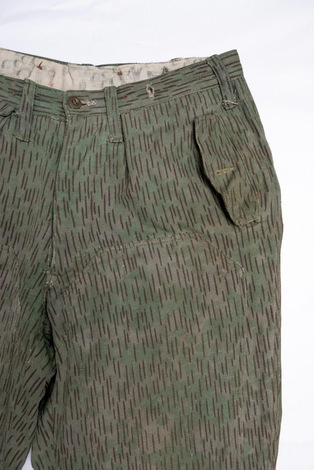 Other Rare Czech Army M60 / Vz60 Rain Drop Camo Trousers - 34x26 Size ONE SIZE - 4 Thumbnail
