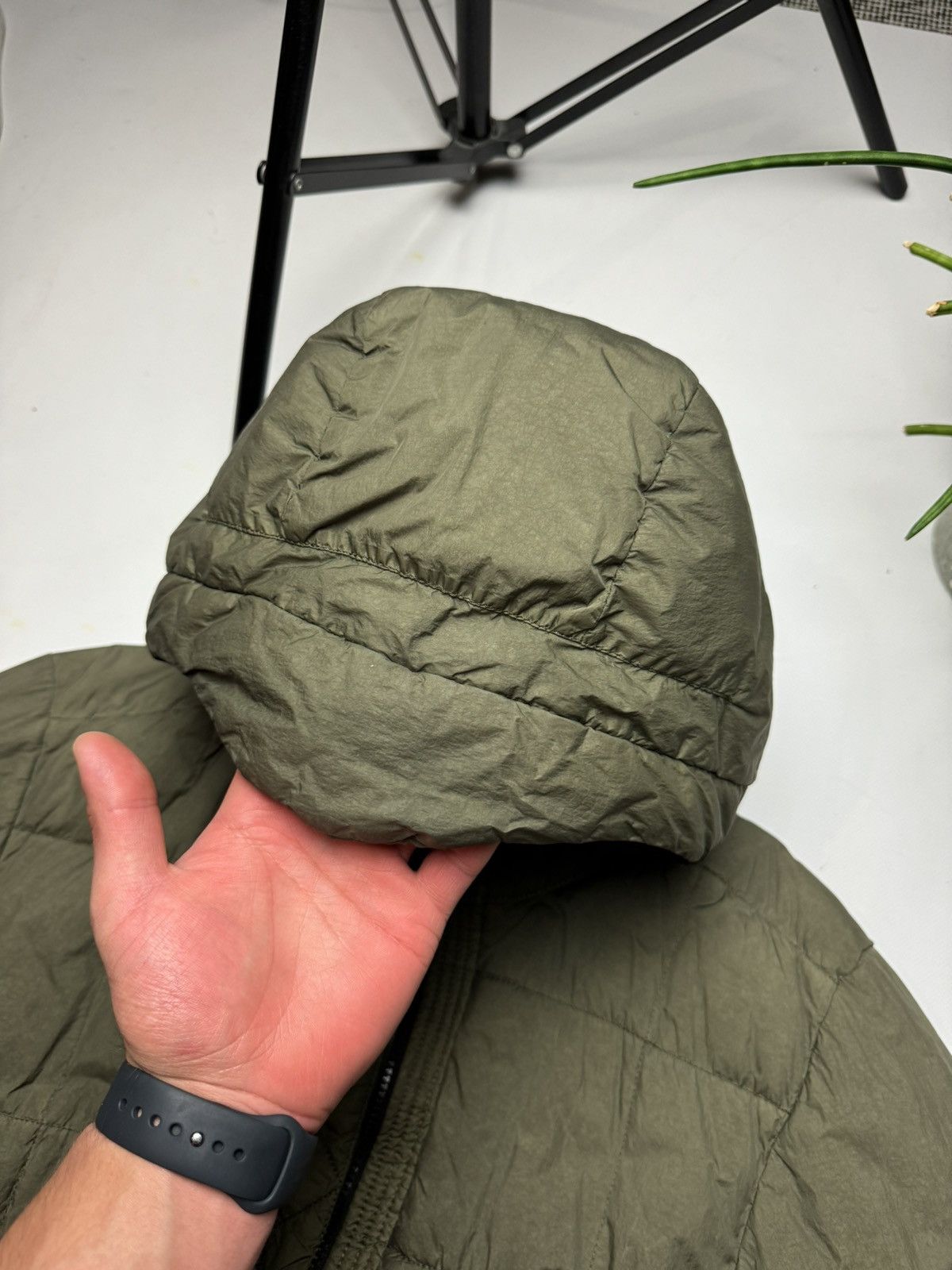 Stone Island × Vintage Rare vintage Puffer jacket Stone island crinkle reps Size US S / EU 44-46 / 1 - 14 Thumbnail