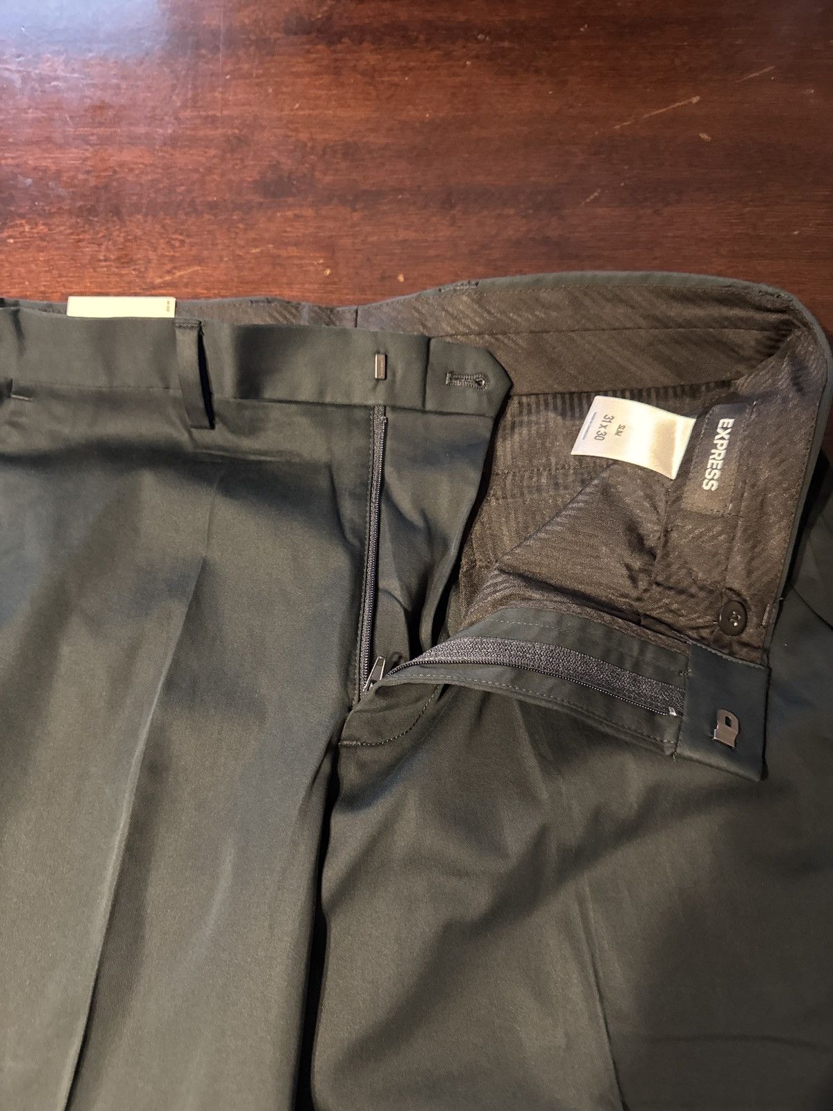 Express Express Slim pants slacks 31x30 Size 38S - 4 Thumbnail
