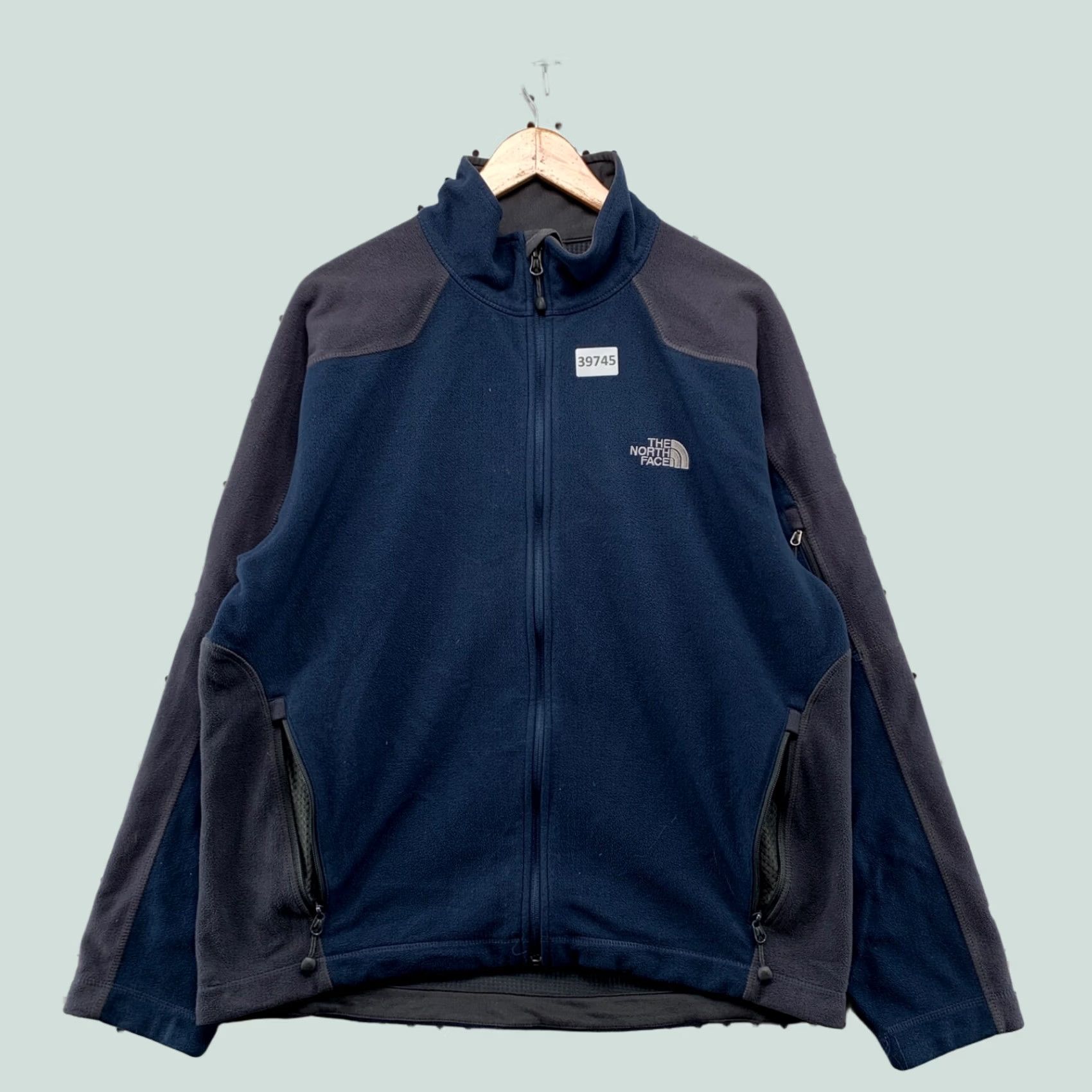 The North Face North Face Windwall Fleeze Zip Jacket Mens Large Blue Gray Outdoor Windbreaker XS? Size US L / EU 52-54 / 3 - 1 Thumbnail