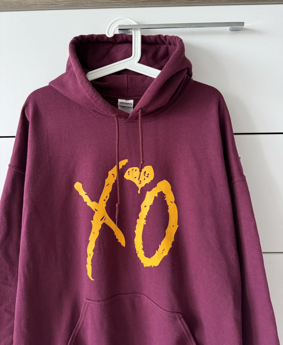 The Weeknd The Weeknd XO Gildan Vintage Logo Hoodie Size US XL / EU 56 / 4 - 2 Thumbnail