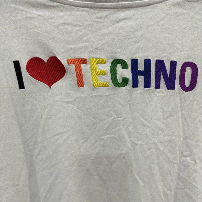 Balenciaga Balenciaga Colored Letter Back White Short Sleeve Size US S / EU 44-46 / 1 - 3 Thumbnail