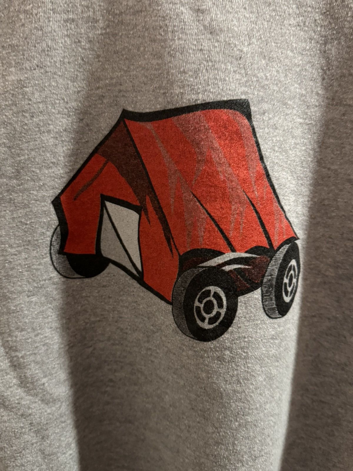 Jerzees × Vintage Vintage Jerzees Tent City Racing Sweater Size US XXL / EU 58 / 5 - 4 Thumbnail