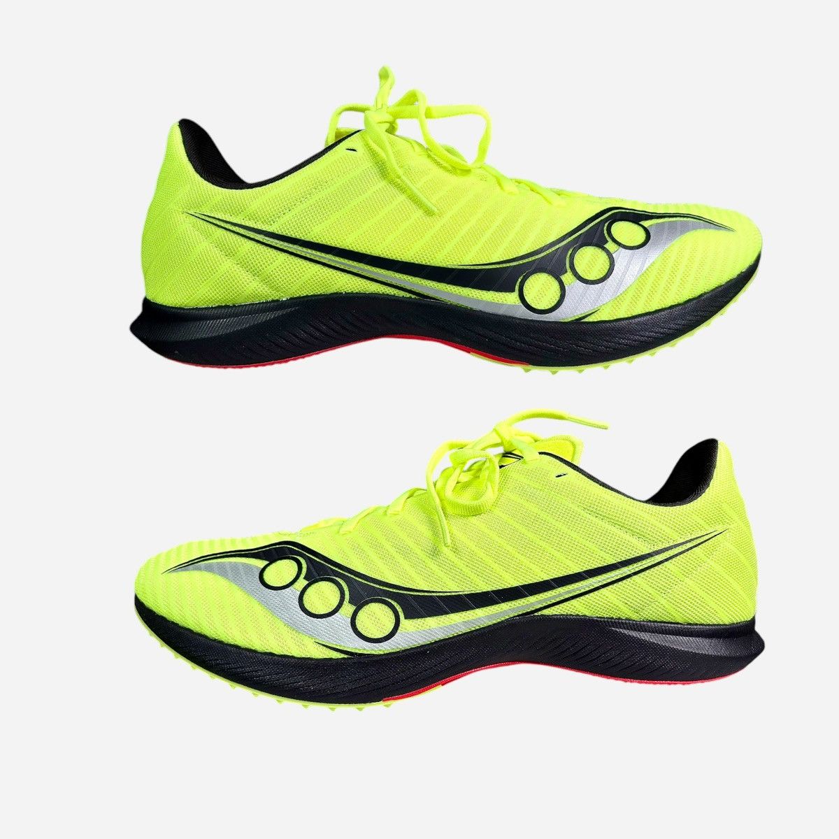 Saucony Saucony Men’s Velocity MP Green Red Track Shoes Sz 11.5 Size US 11.5 / EU 44-45 - 6 Thumbnail