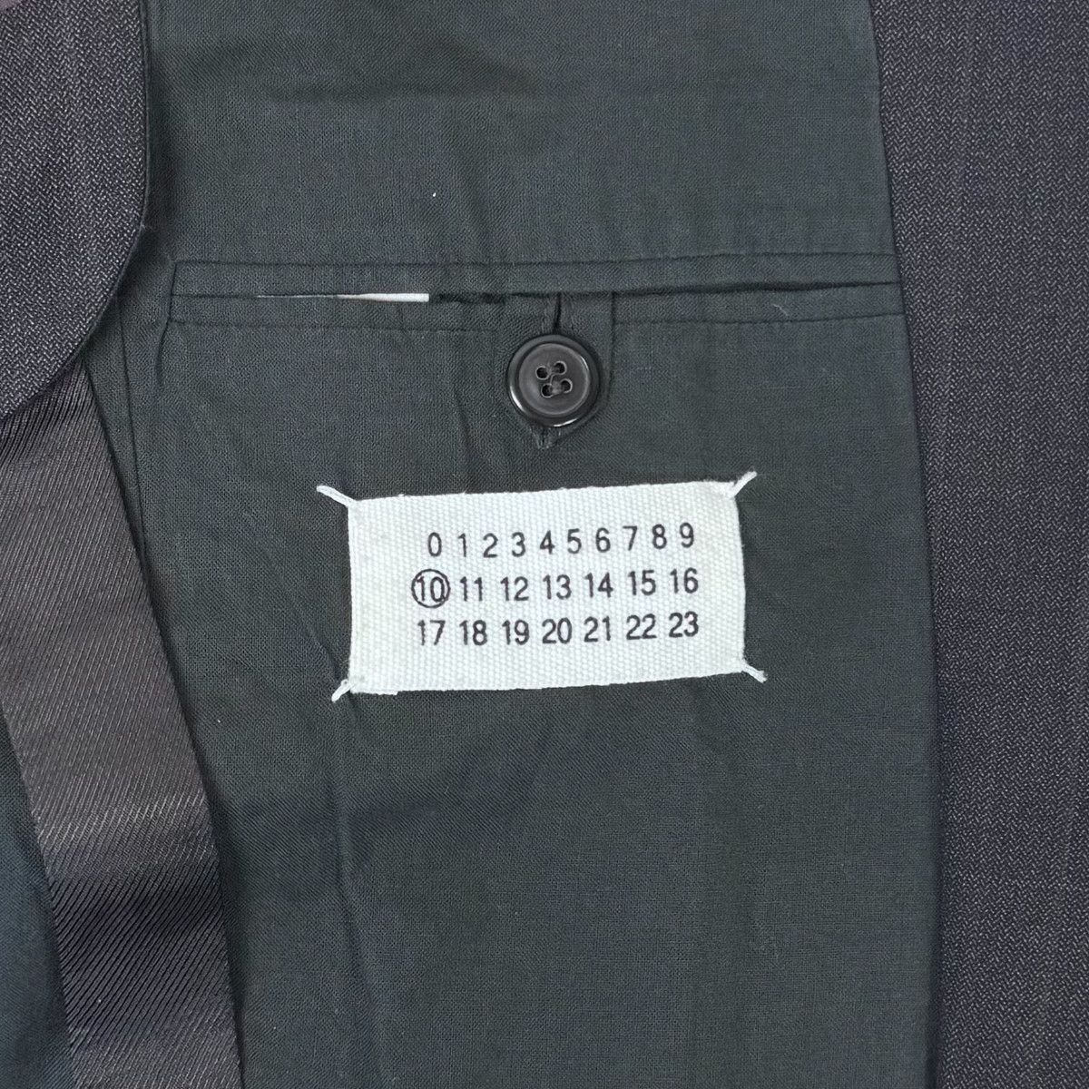 Maison Margiela MAISON MARTIN MARGIELA AW04 PEAK LAPEL SUIT JACKET SIZE 46 Size US M / EU 48-50 / 2 - 3 Thumbnail