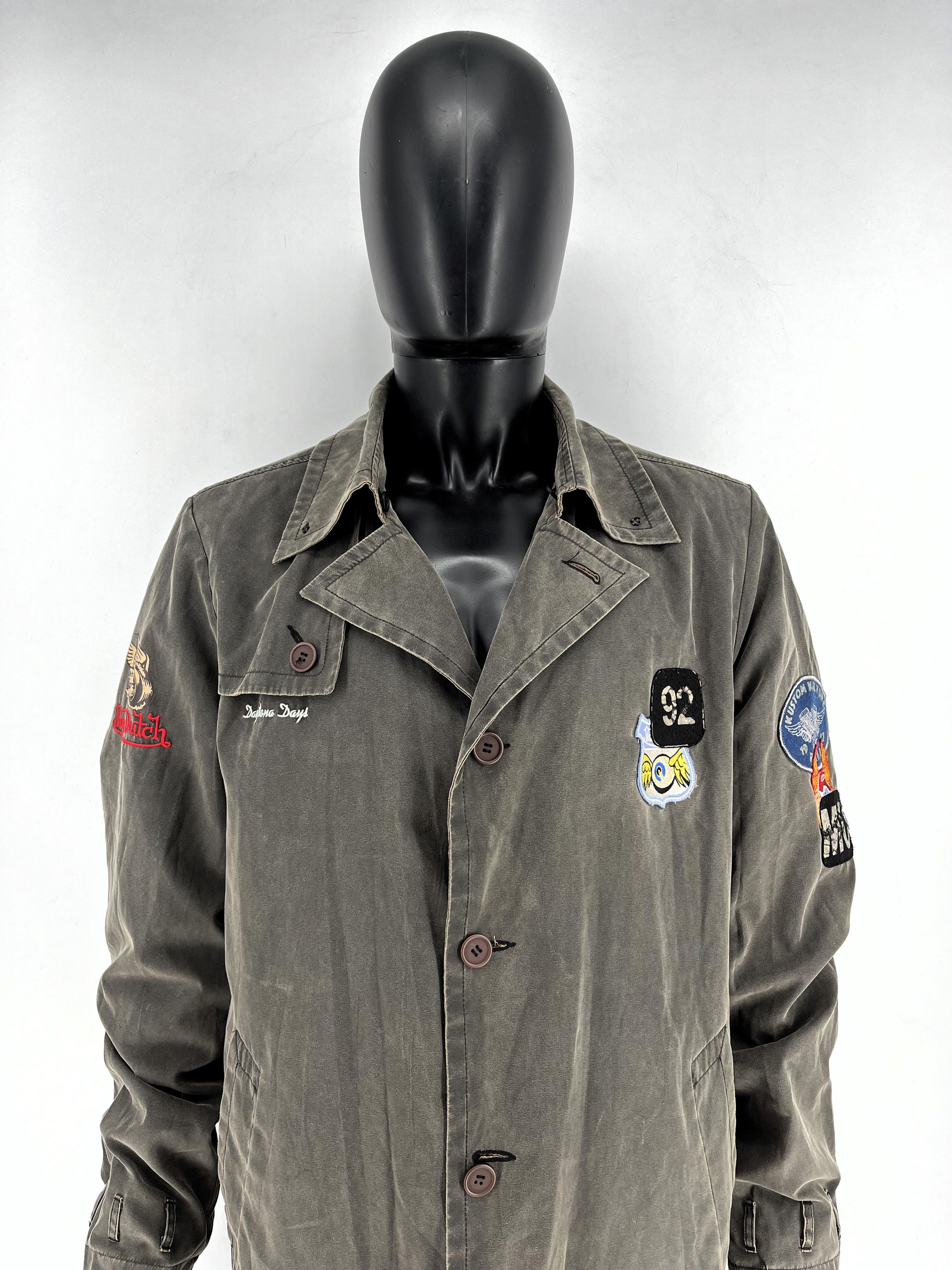 Japanese Brand × Von Dutch Vintage 90s Von Dutch Coat Parka Jacket Size US XXL / EU 58 / 5 - 3 Thumbnail