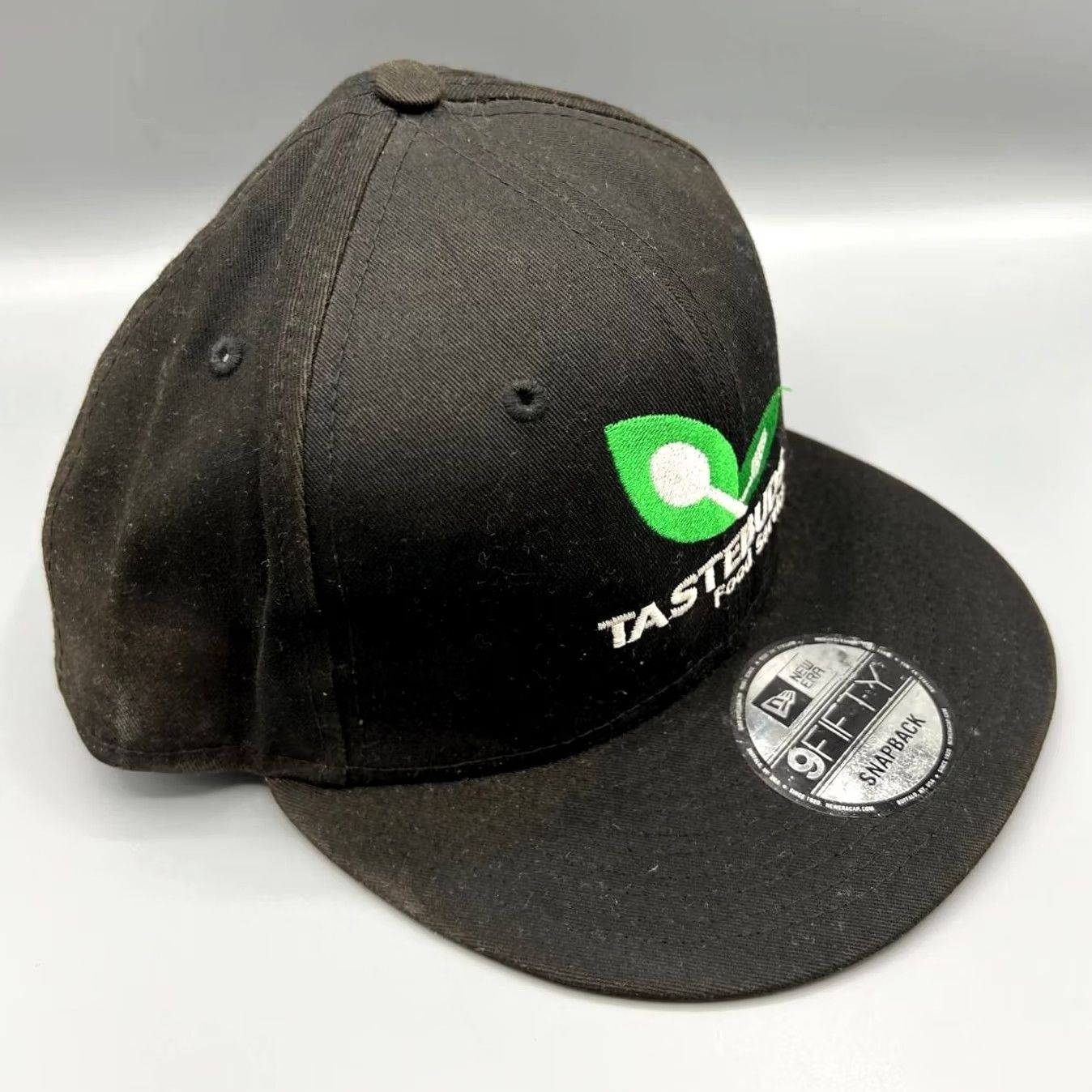 New Era New Era Tastebuds Hat Men Black 9Fifty Snapback Cap adjustable Cotton Canvas Logo Sports Crew Mens Size ONE SIZE - 3 Thumbnail