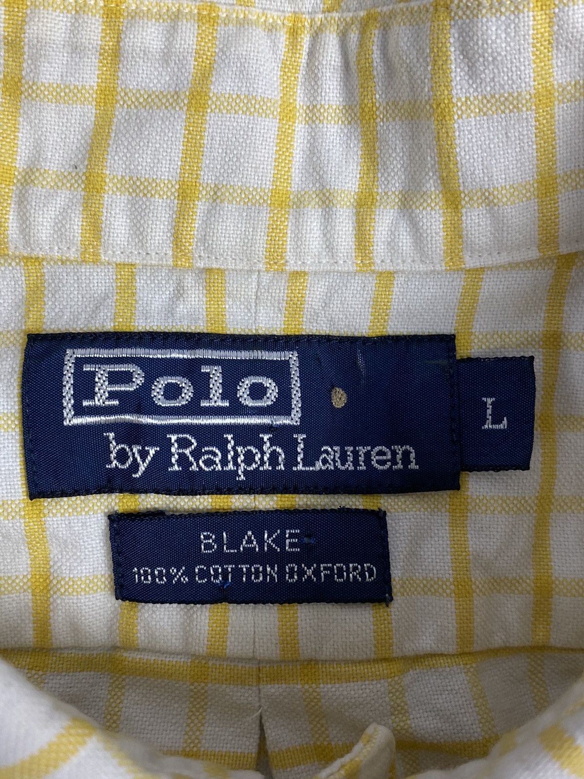 Polo Ralph Lauren Polo Ralph Lauren Checkered Button Up Short Sleeve Shirt Size US L / EU 52-54 / 3 - 7 Thumbnail