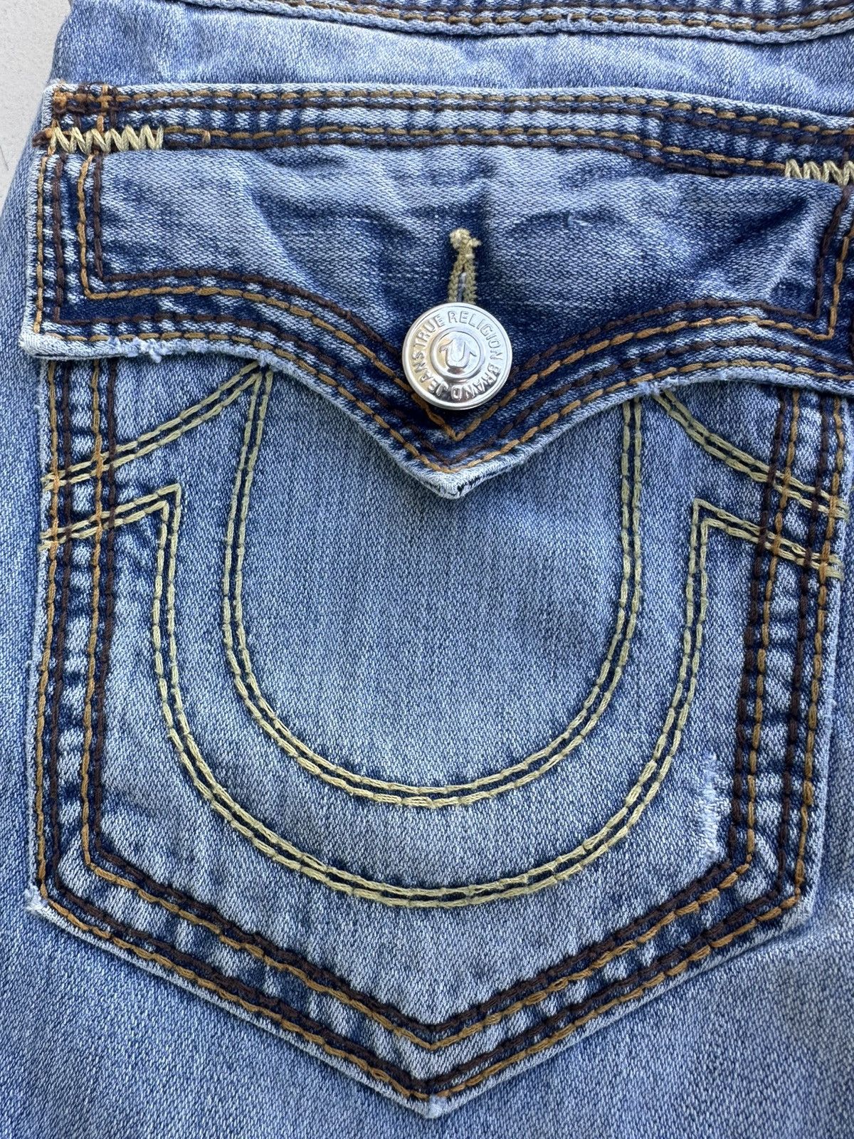 True Religion True Religion Ricky Big Q T jeans Size US 33 - 6 Thumbnail
