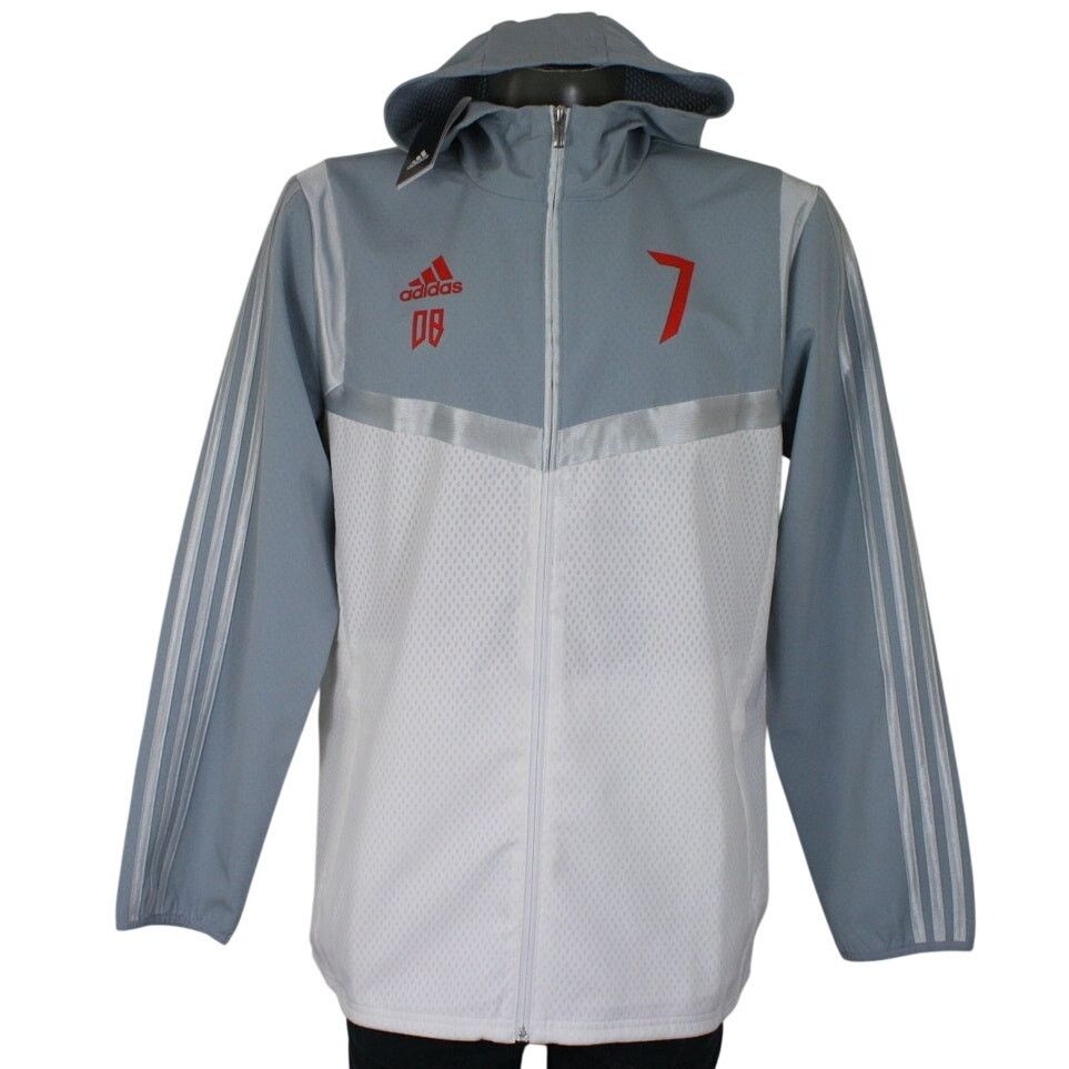 Adidas NWT David Beckham Adidas Predator Hooded Track Jacket Soccer Size US M / EU 48-50 / 2 - 1 Thumbnail