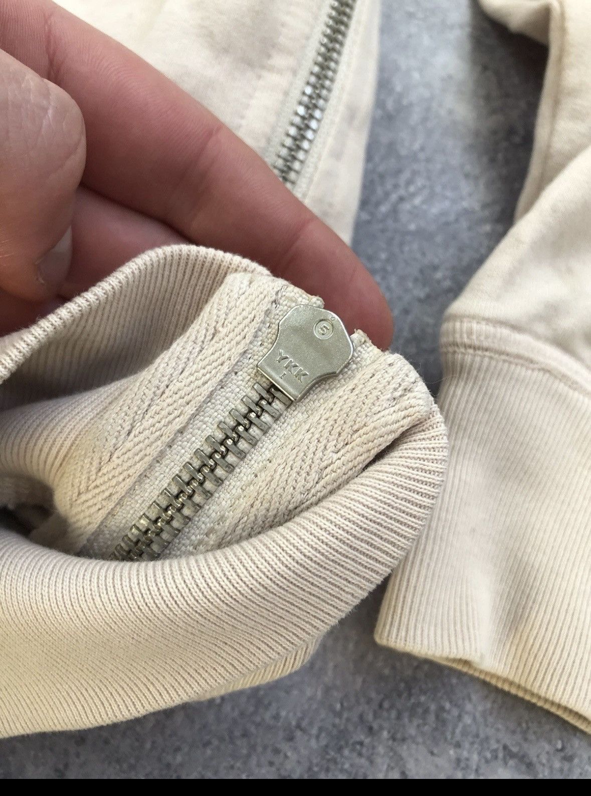 Allsaints ALLSAINTS Vintage Avantgarde Zip Sweatshirt Streetwear Hype Size US S / EU 44-46 / 1 - 8 Thumbnail