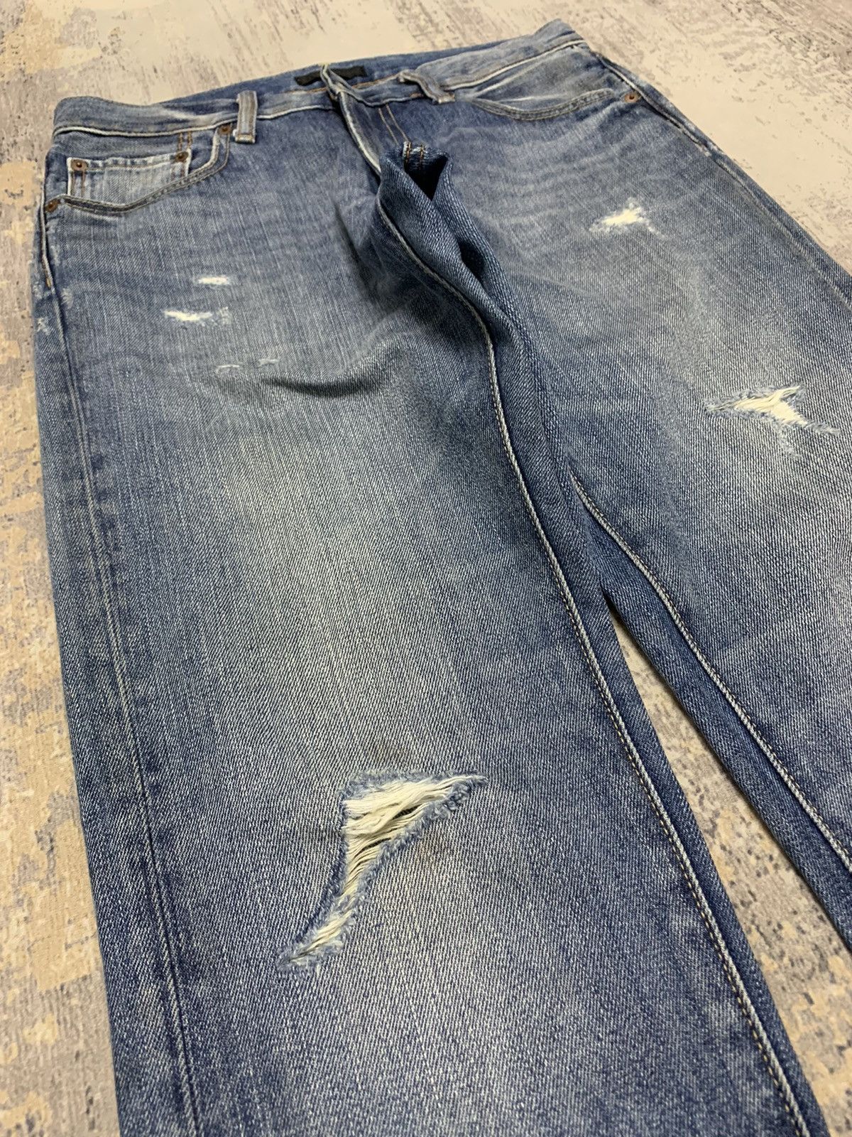 Japanese Brand Vtg Japanese Brand Uniqlo Loose Baggy Jeans W30x29 Size US 30 / EU 46 - 6 Thumbnail