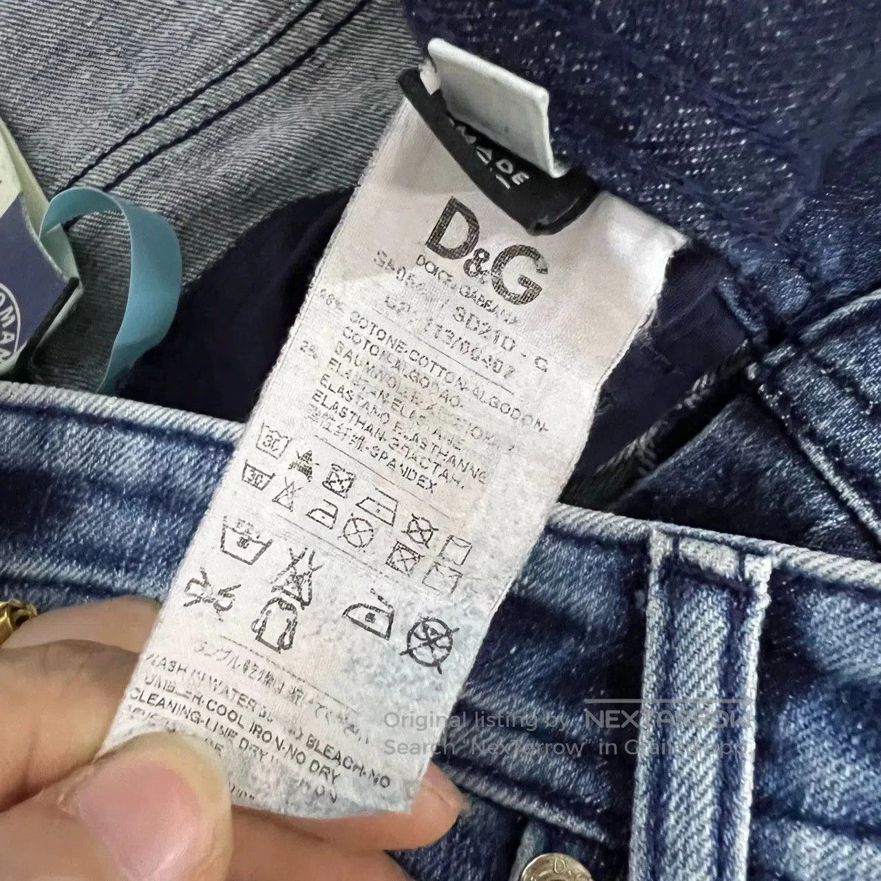 Dolce & Gabbana dolce gabbana floral print denim jeans. Size 26" / US 2 / IT 38 - 3 Thumbnail