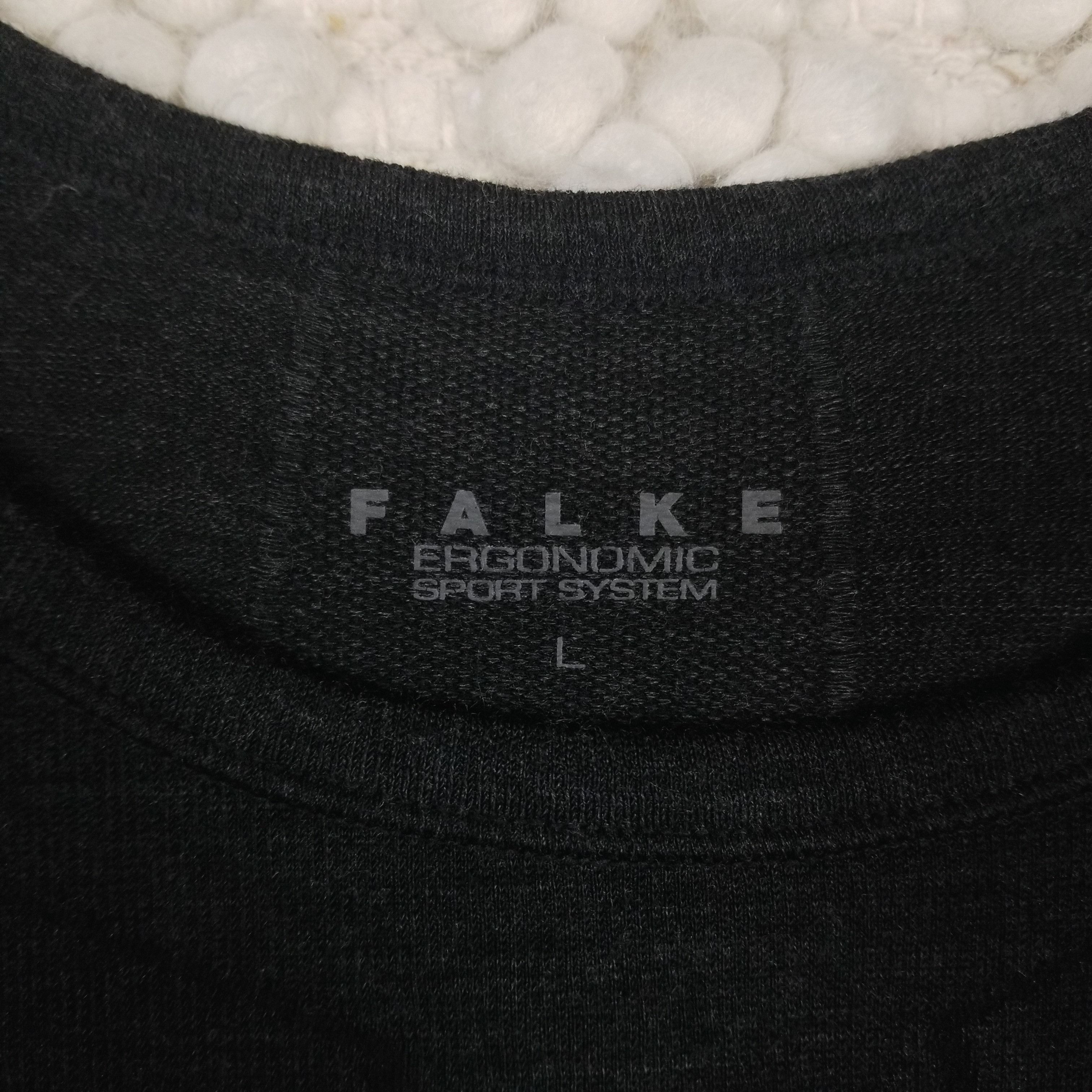 FALKE Long Sleeve Wool-Tech Baselayer Top Size US L / EU 52-54 / 3 - 7 Thumbnail