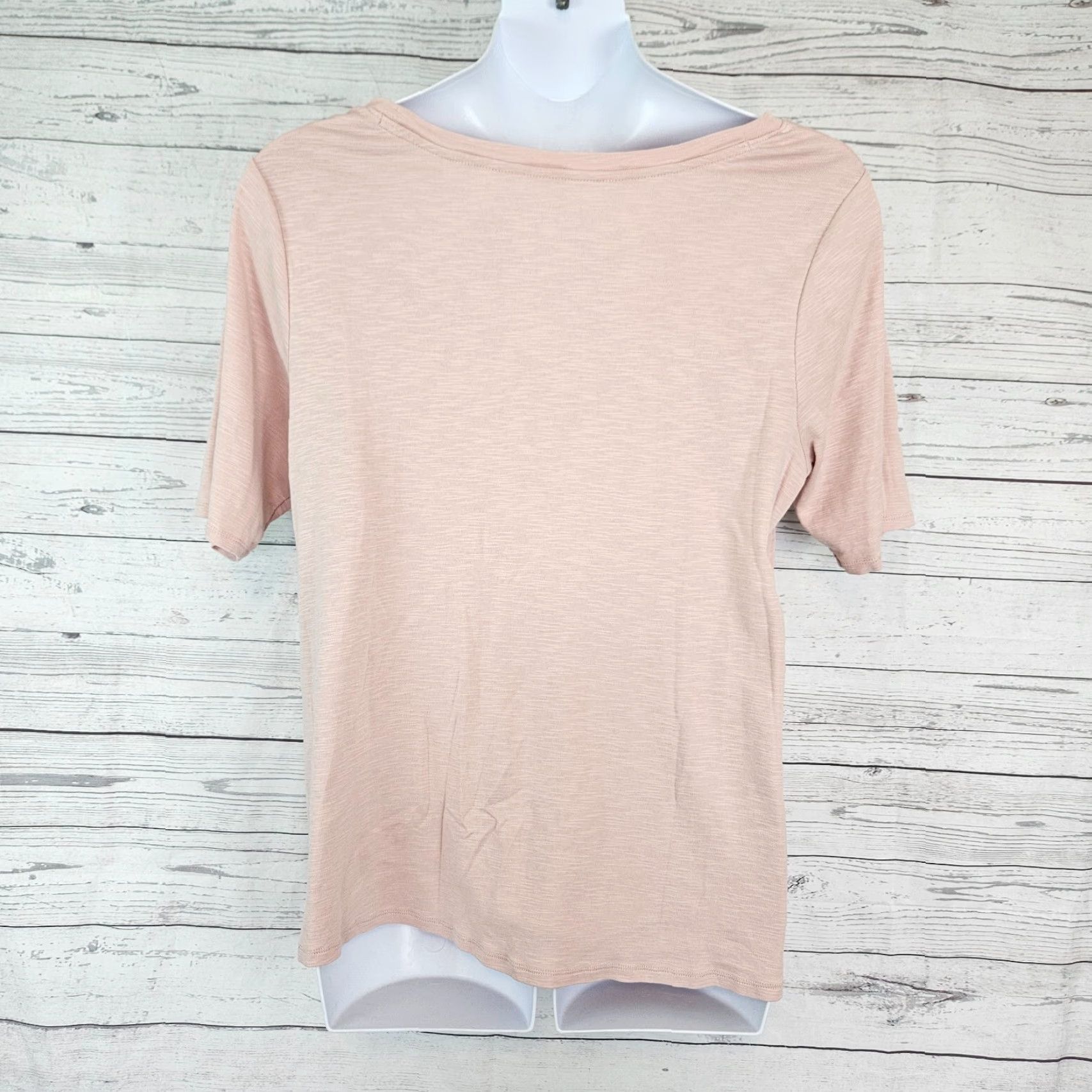 J. Jill **J Jill Women Plus Size Pink Cotton Scoop Neck Elbow Sleeve T-Shirt** User: **J Jill Women 2X Pink Cotton Scoop Neck Elbow Sleeve T-Shirt** Size XXL / US 16-18 / IT 52-54 - 3 Thumbnail
