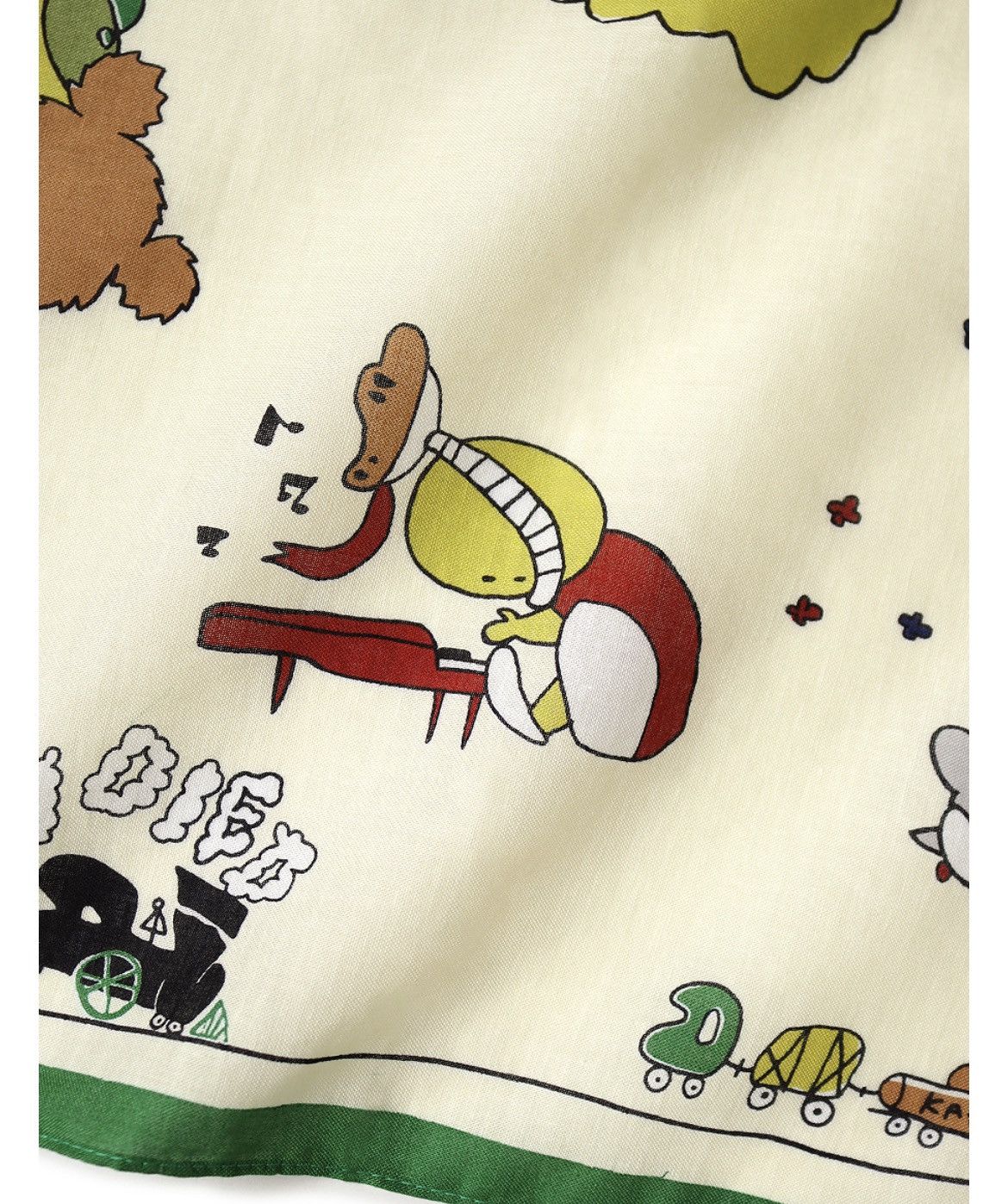 Kapital Kapital PECKISH RAINBOWY PARK Bandana Size ONE SIZE - 7 Thumbnail