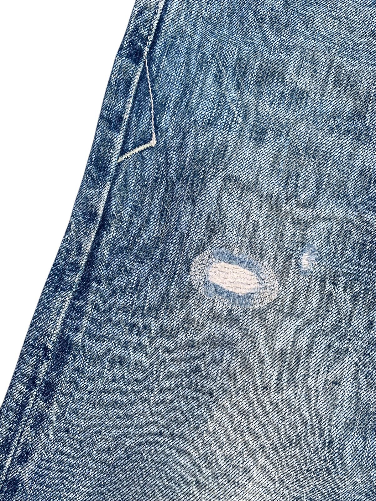 Kapital TOMMY HILFIGER SELVEDGE RUSTY DISTRESSED DENIM Size US 30 / EU 46 - 18 Thumbnail