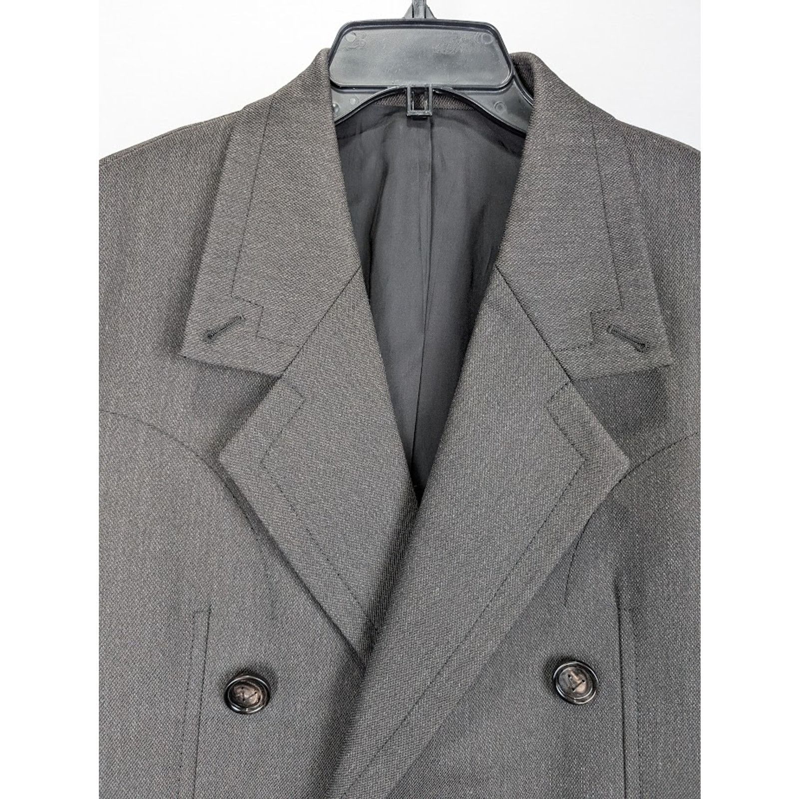 Bottega Veneta o1rshd1 Technical Wool Jacket in Brown/Grey/Black Size US L / EU 52-54 / 3 - 3 Thumbnail
