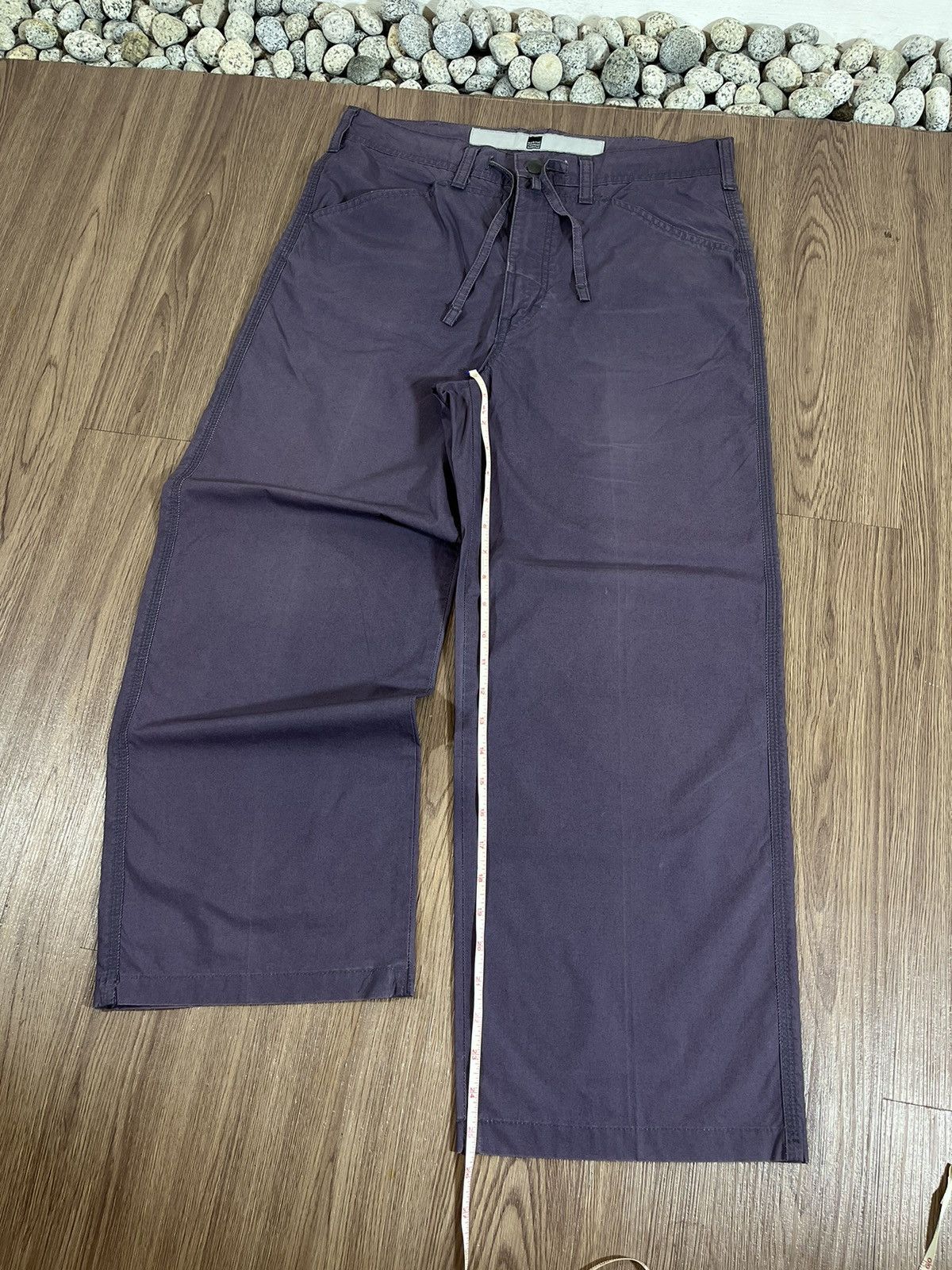 Marithe + Francois Girbaud Marithé François Girbaud Wide Straight Drawstring Pants Size US 32 / EU 48 - 17 Thumbnail