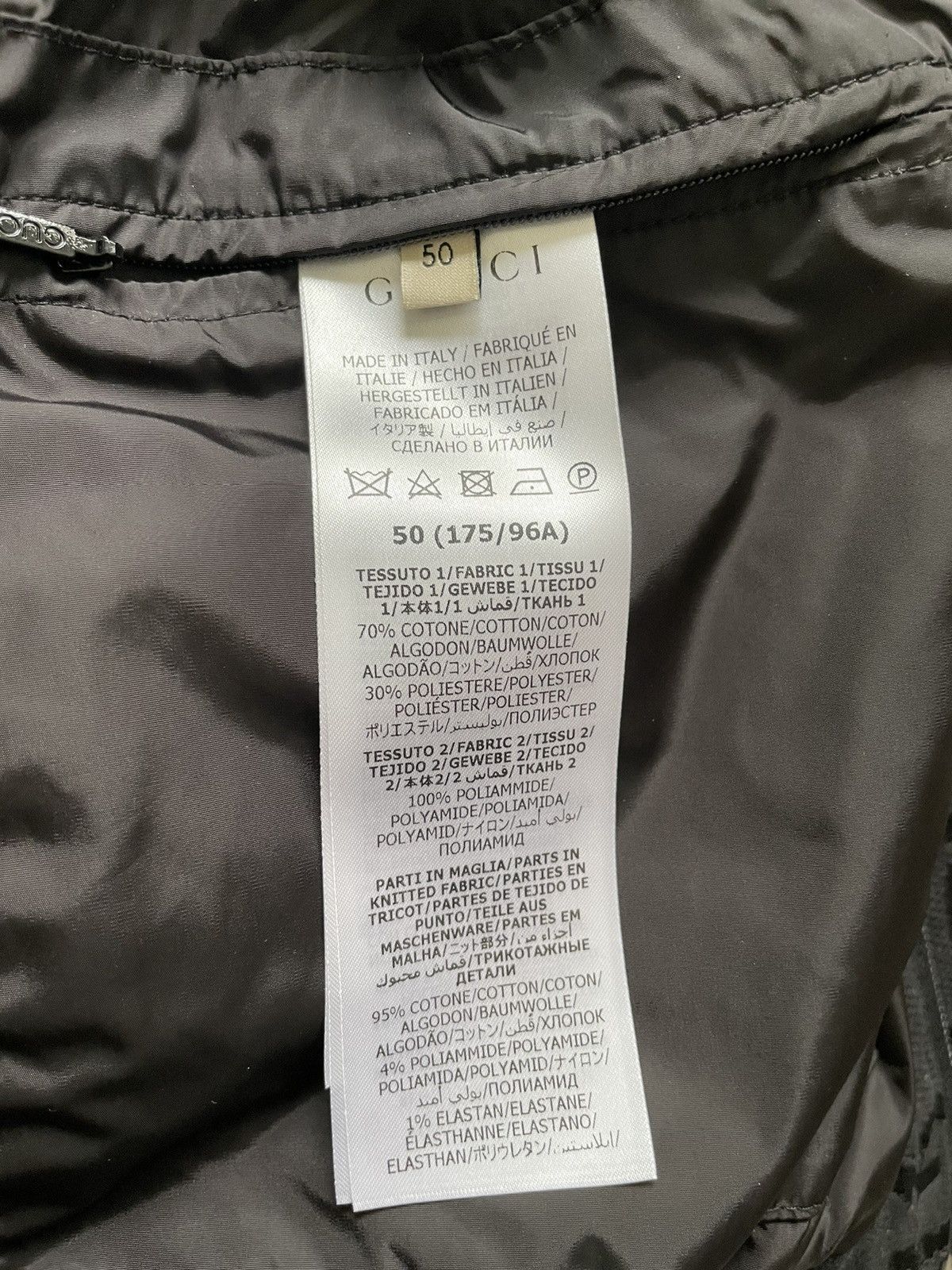 Gucci Gucci Men’s Jumbo Canvas GG Jacket Size US L / EU 52-54 / 3 - 12 Thumbnail