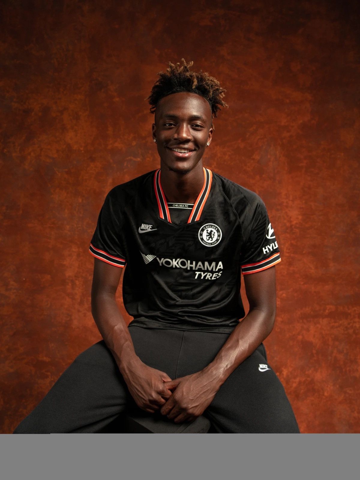 Nike × Vintage CHELSEA NIKE 2019/2020 FOOTBALL THIRD JERSEY #9 ABRAHAM Size US M / EU 48-50 / 2 - 14 Thumbnail