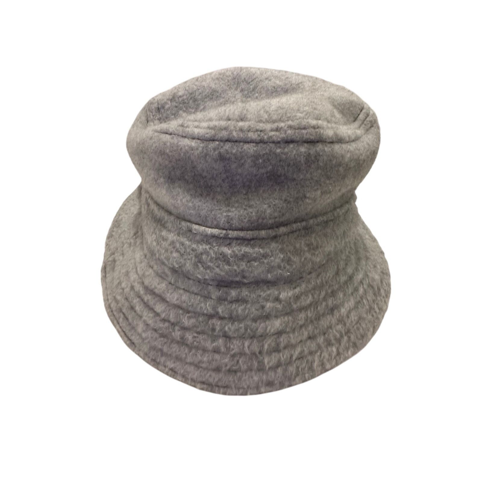 Columbia Vintage Fluffy Grey Bucket Hat Columbia Made in USA Size ONE SIZE - 6 Thumbnail