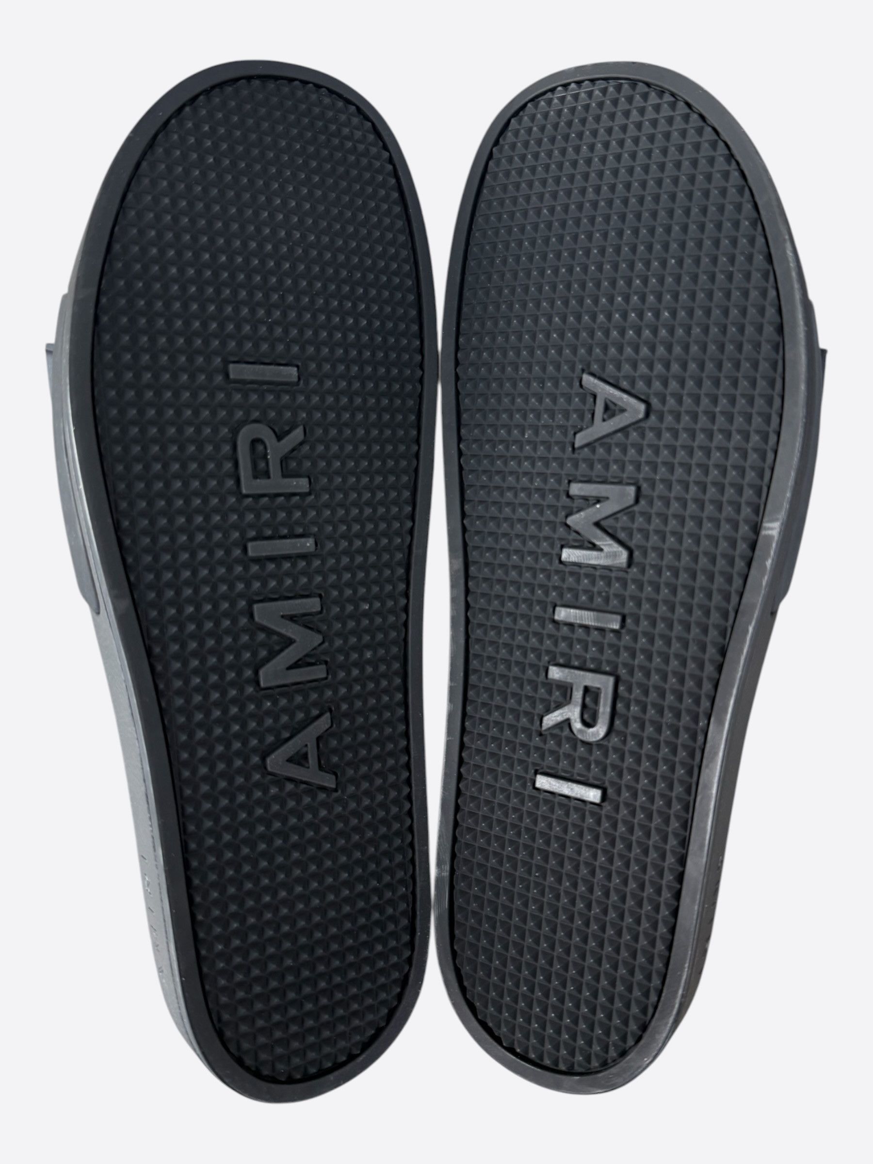 Amiri Amiri Black Logo Rubber Slides Size US 14 / EU 47 - 7 Thumbnail
