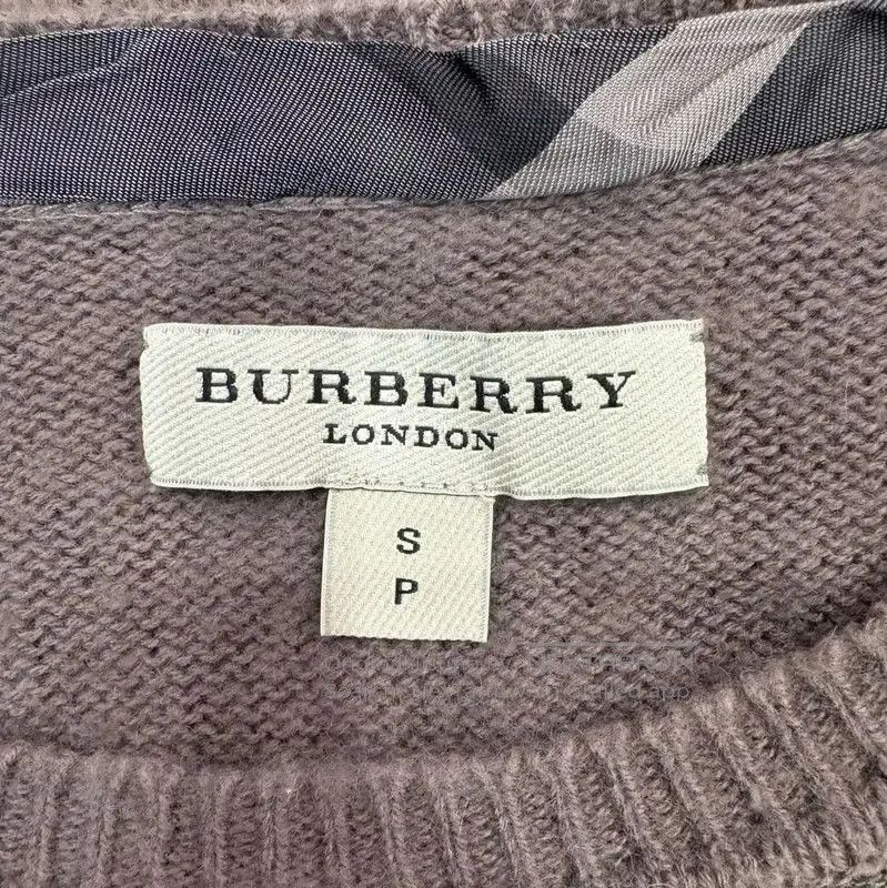 Burberry Burberry Gray Cotton Women's Jacket. Size S / US 4 / IT 40 - 4 Thumbnail