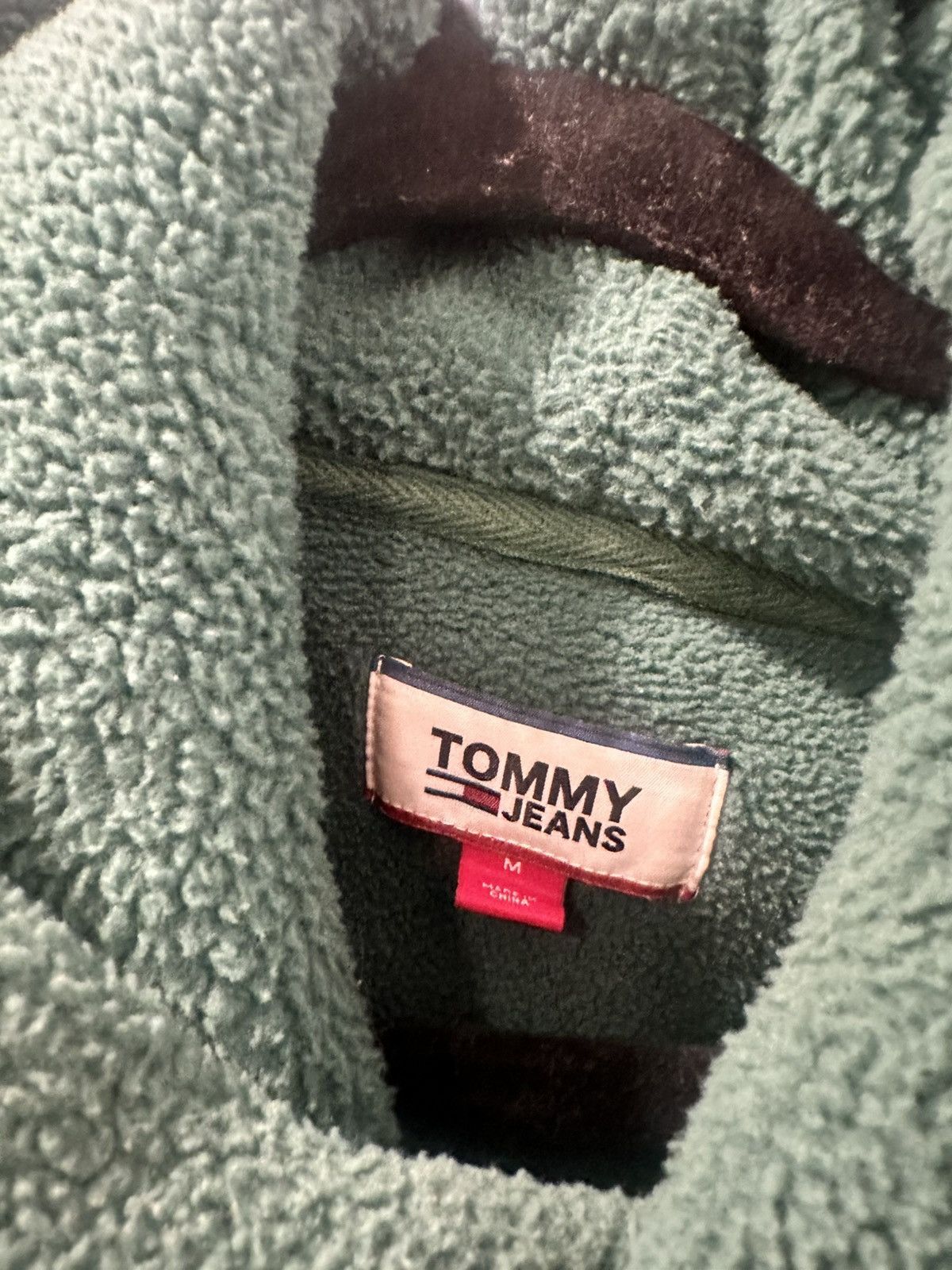 Tommy Hilfiger Tommy Hilfiger Men’s Green Sherpa Fleece Size US M / EU 48-50 / 2 - 4 Thumbnail