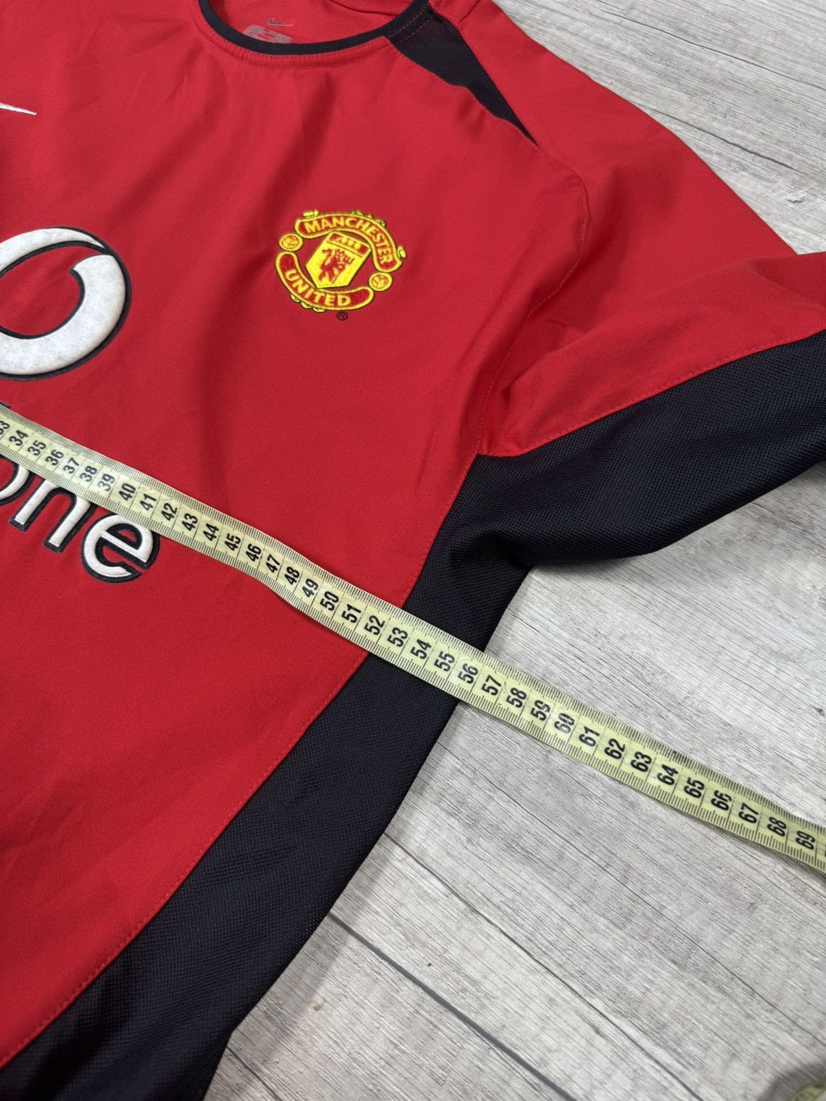 Nike Manchester United Home football 2002 2004 Soccer Nike Jersey Size US L / EU 52-54 / 3 - 9 Thumbnail