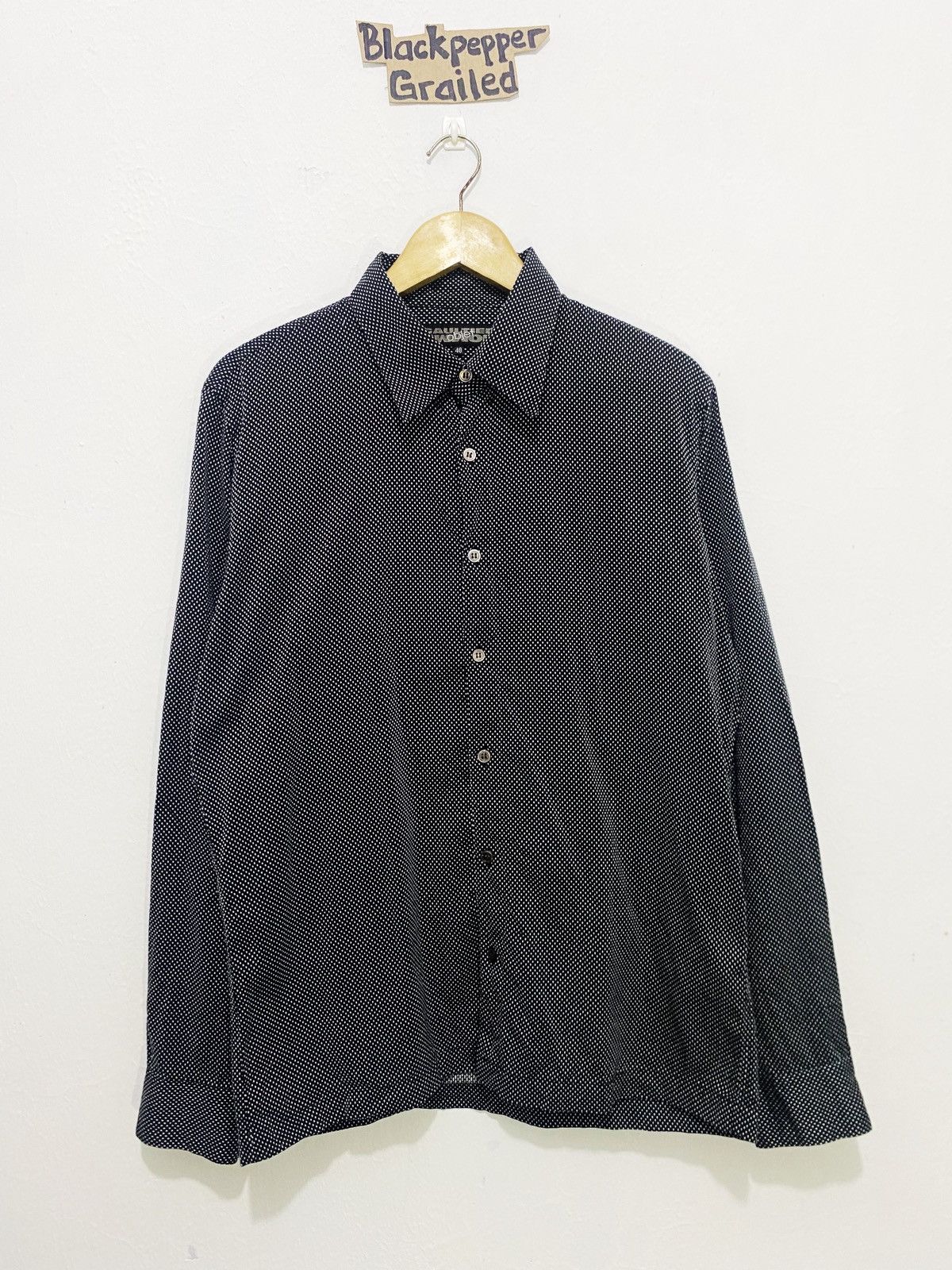 Jean Paul Gaultier Gaultier objet homme button up long sleeve