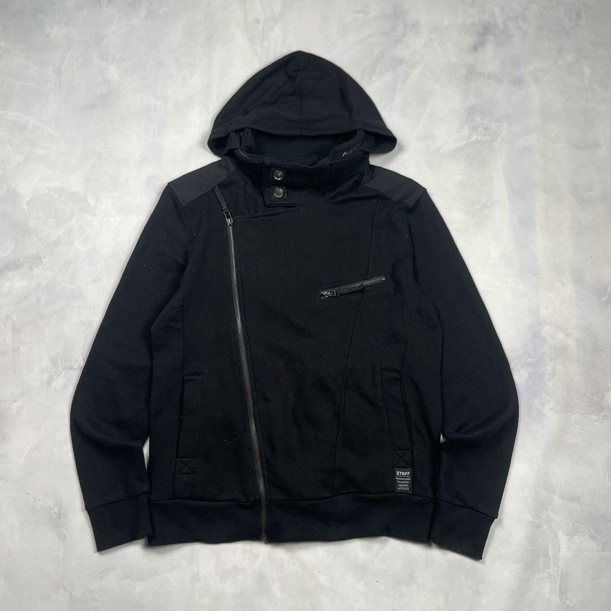 Japanese Brand Y2K Staff Asyimetric Bono Size US M / EU 48-50 / 2 - 3 Thumbnail